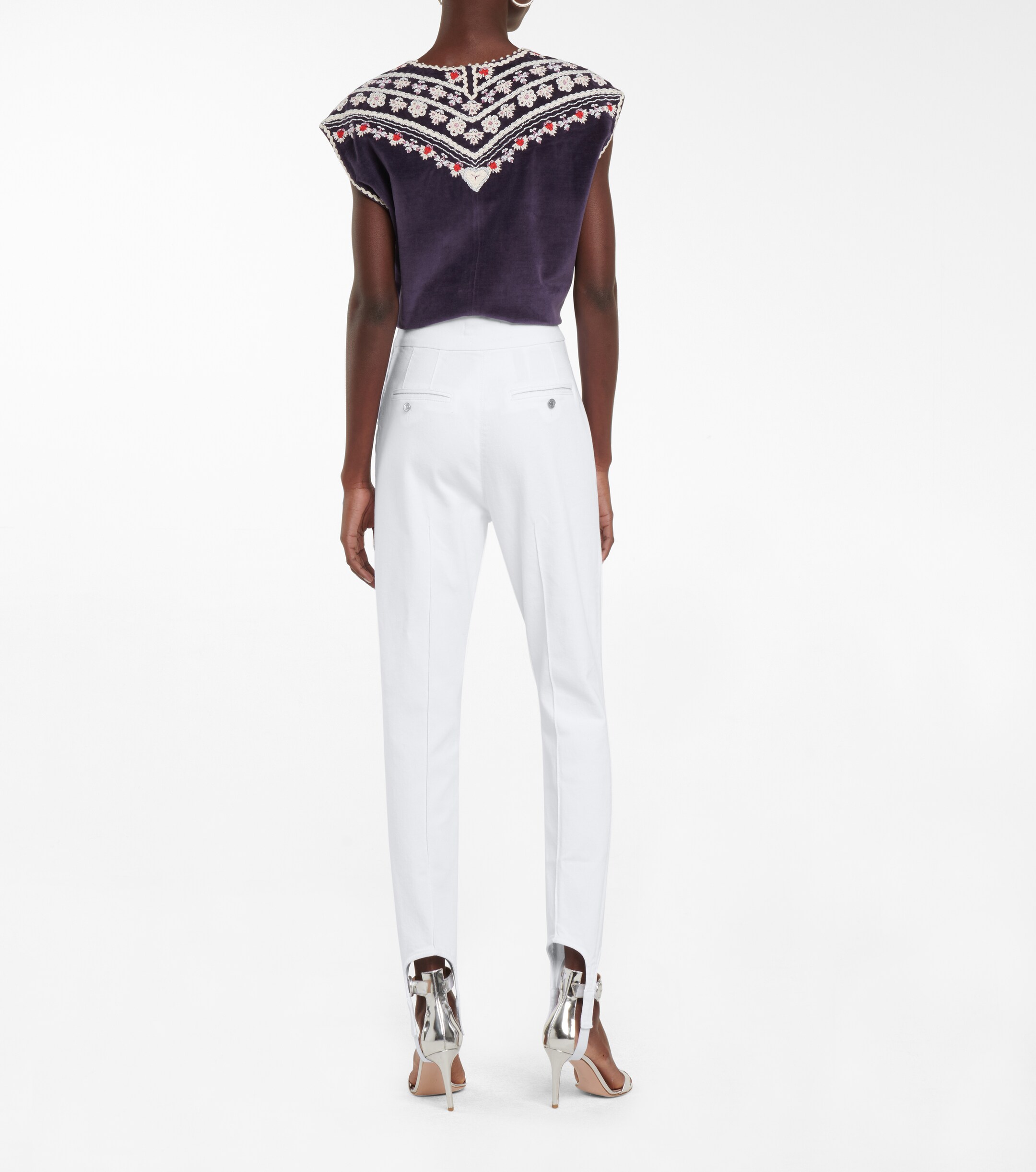 Isabel Marant Nanouli high-rise skinny stirrup jeans