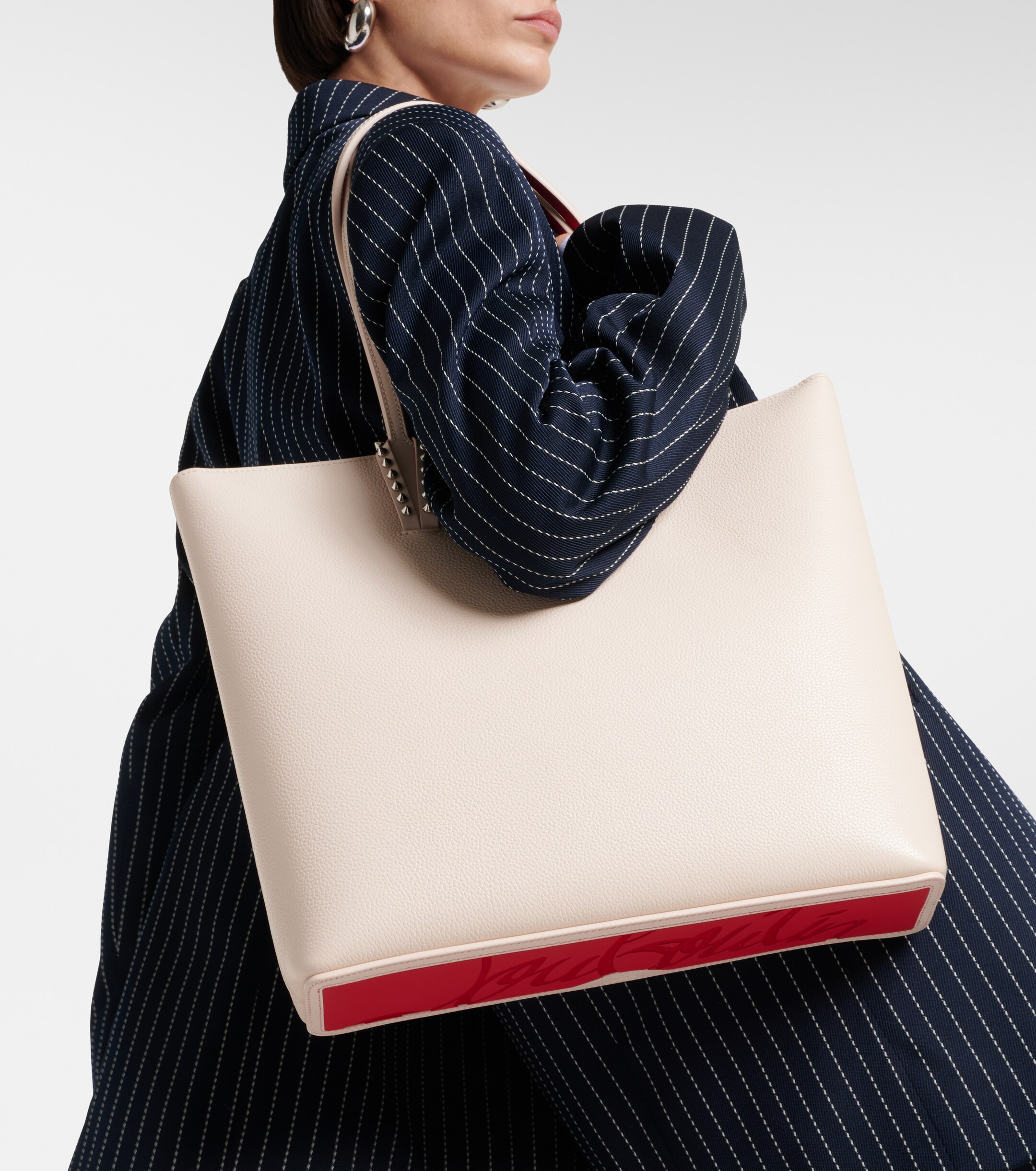 CHRISTIAN LOUBOUTIN Cabata leather tote bag