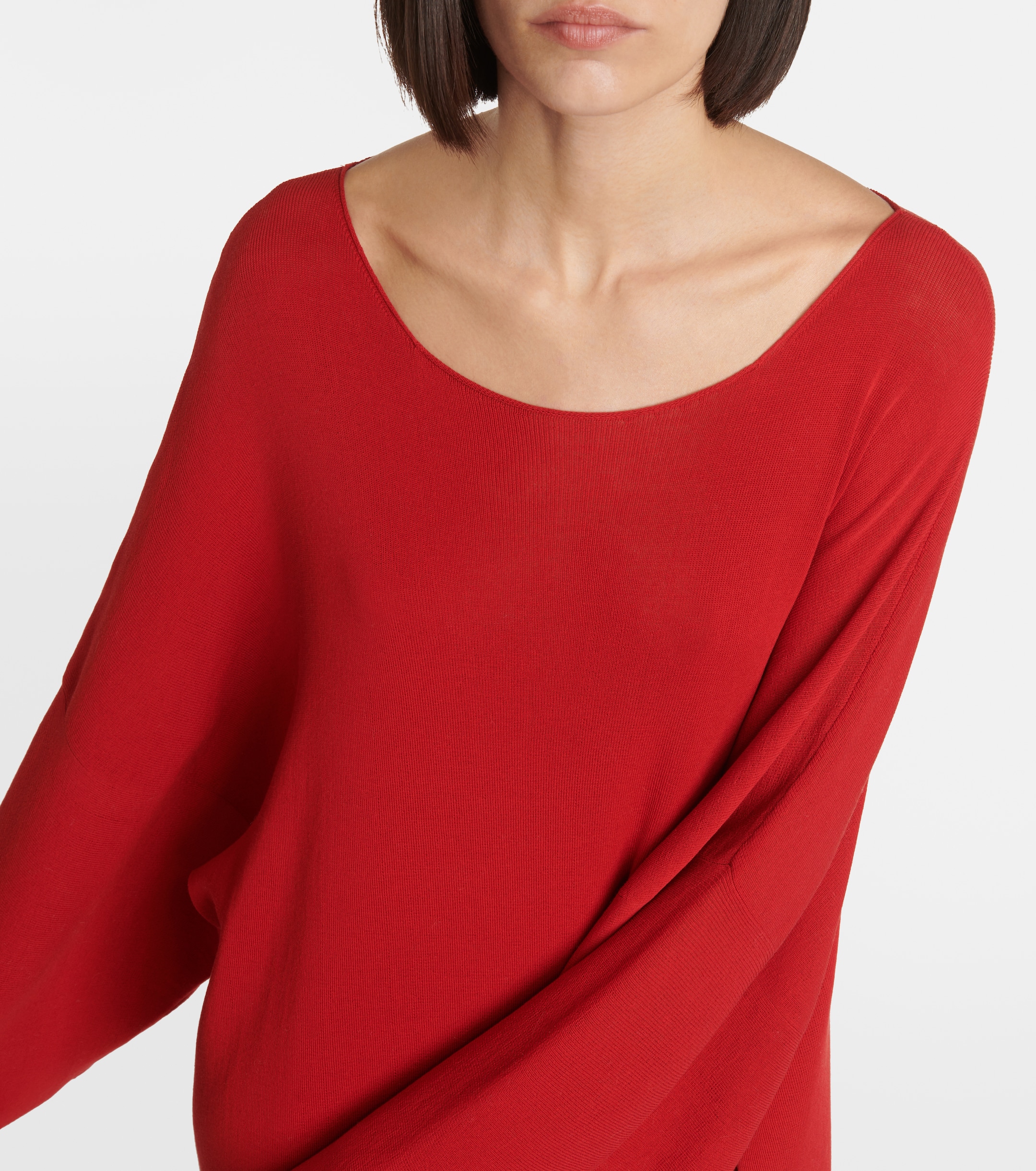 The Row Gluck cotton midi dress