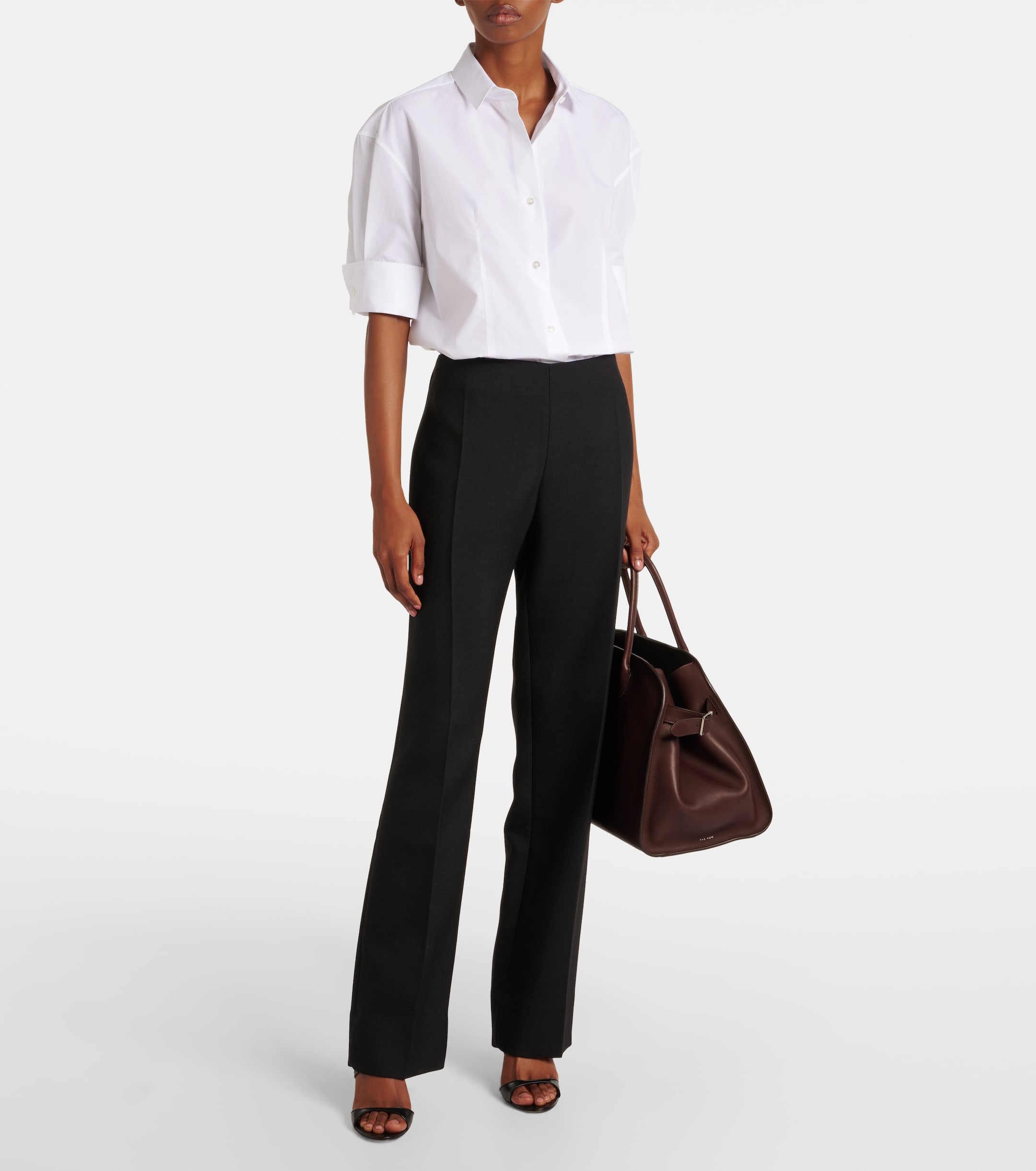 The Row Carpazi cotton poplin shirt