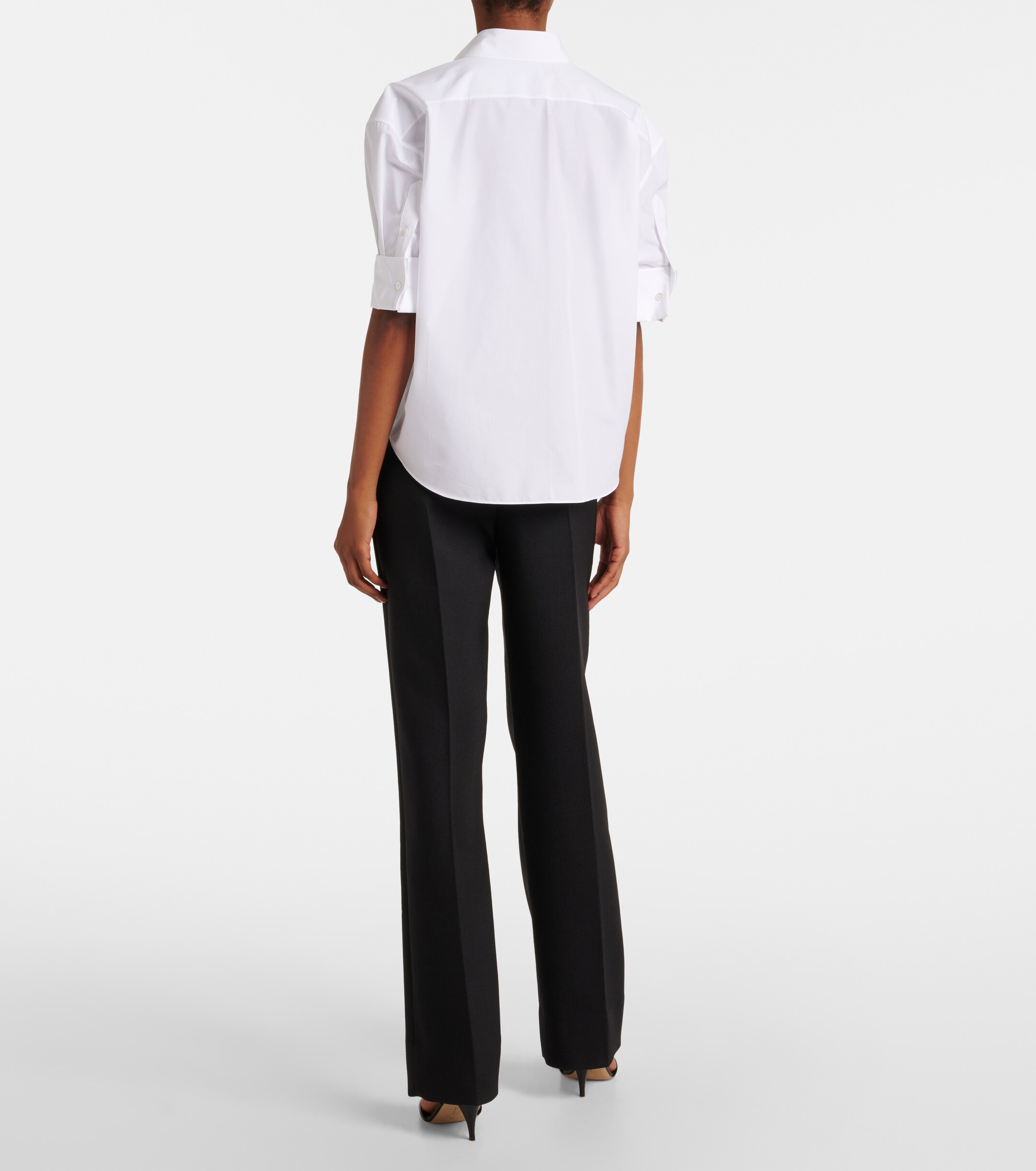 The Row Carpazi cotton poplin shirt