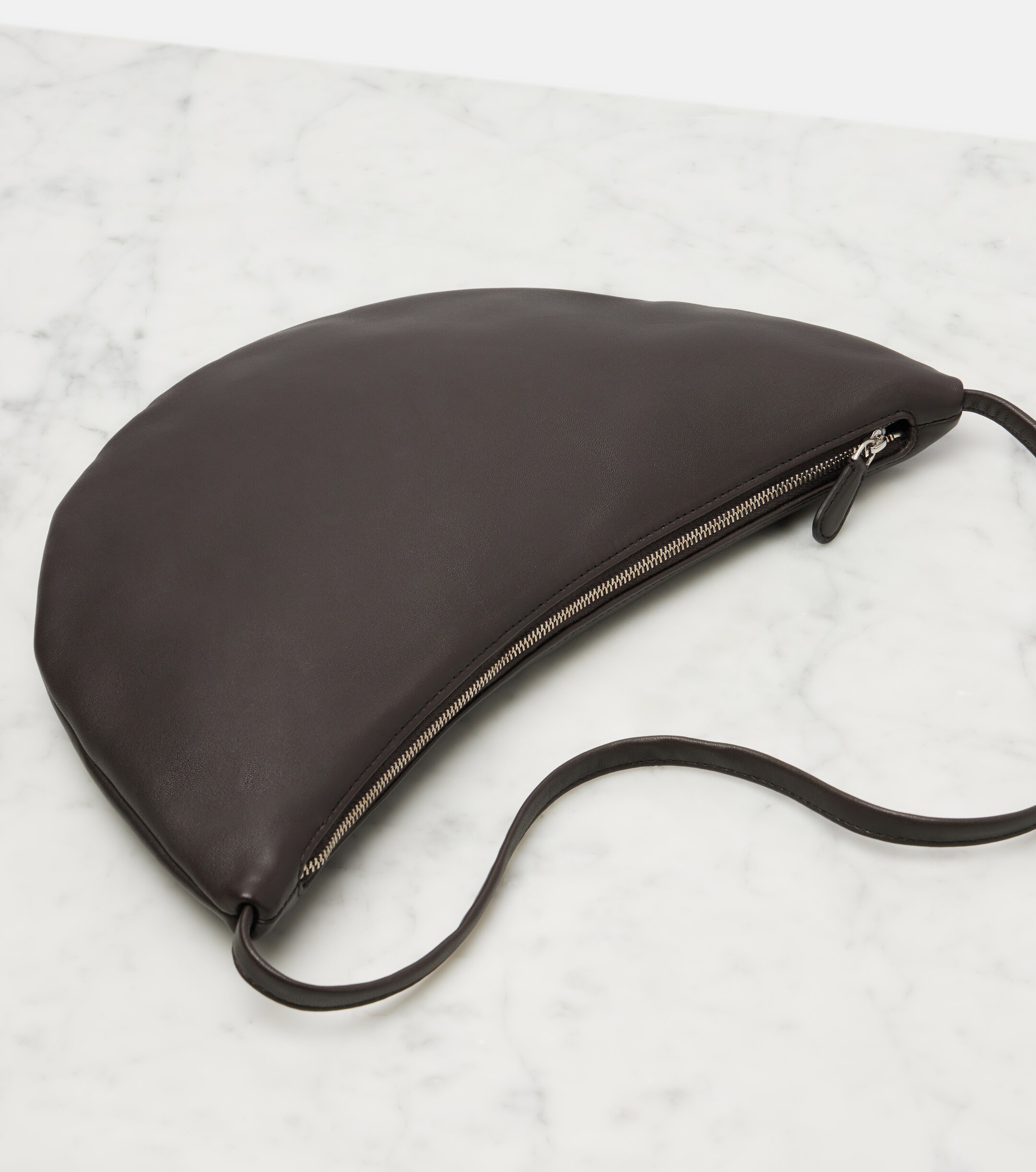 The Row Izzy Small leather shoulder bag