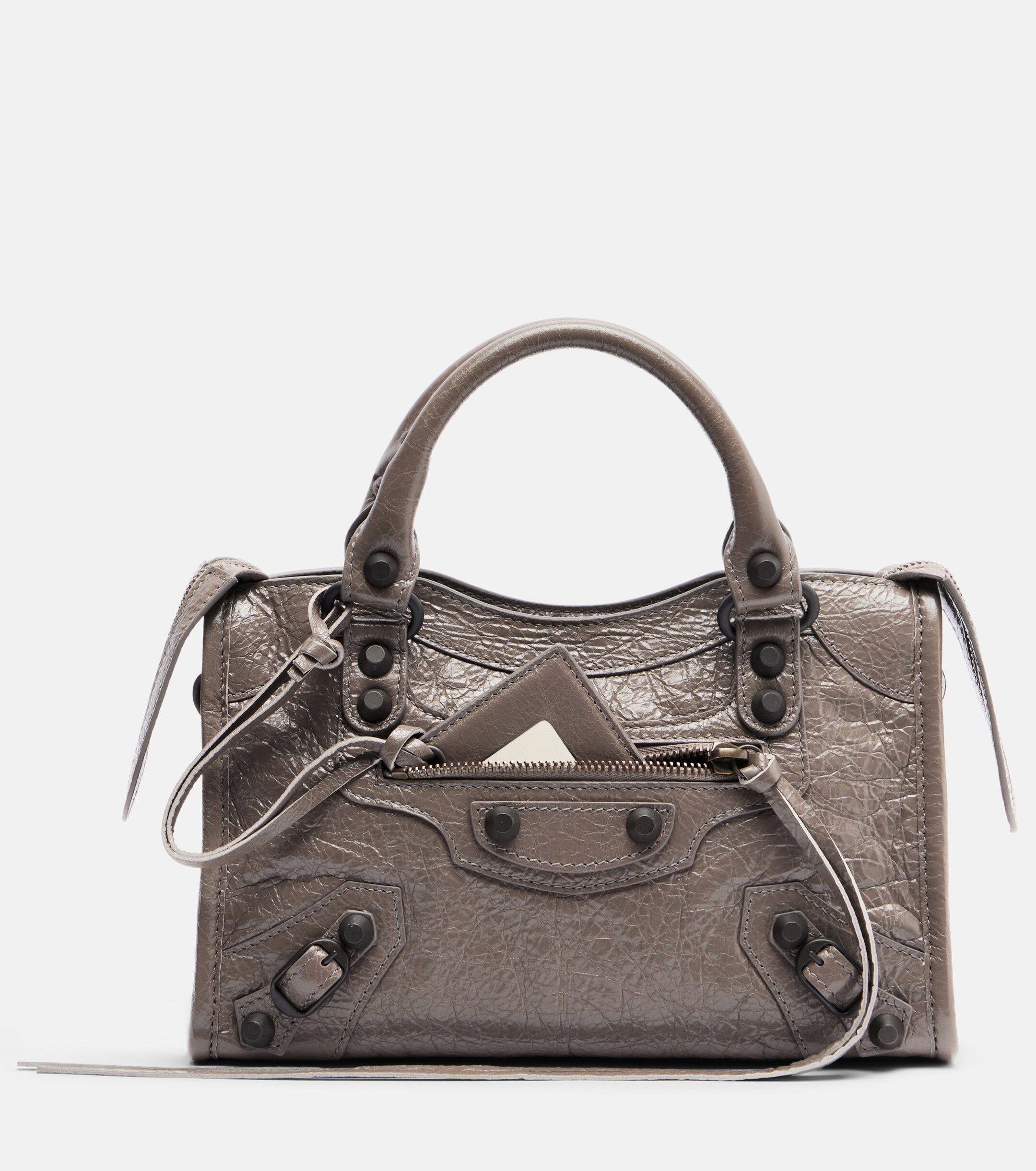 Balenciaga Le City Mini leather top-handle bag