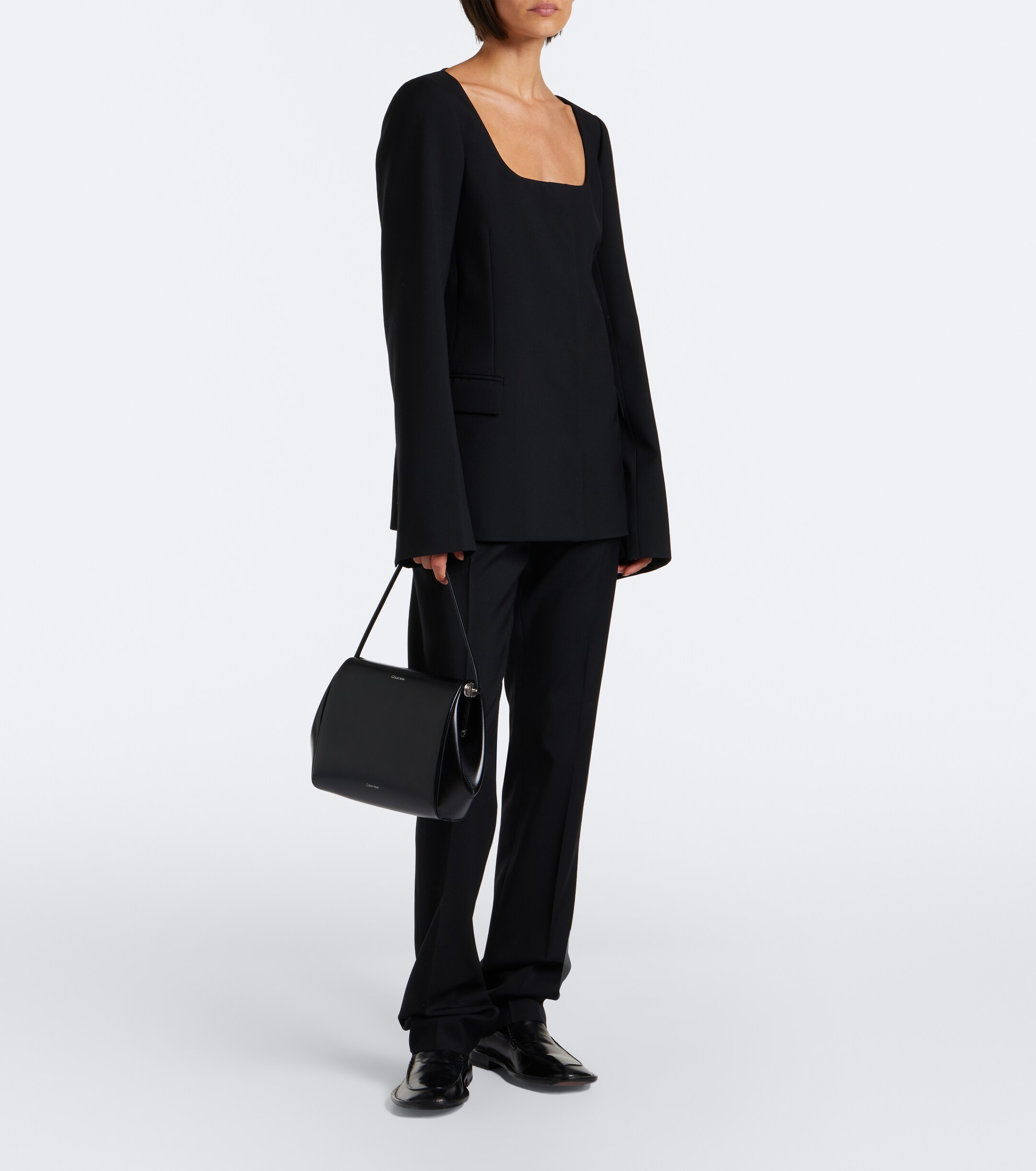 Calvin Klein Collection Tina Small leather shoulder bag