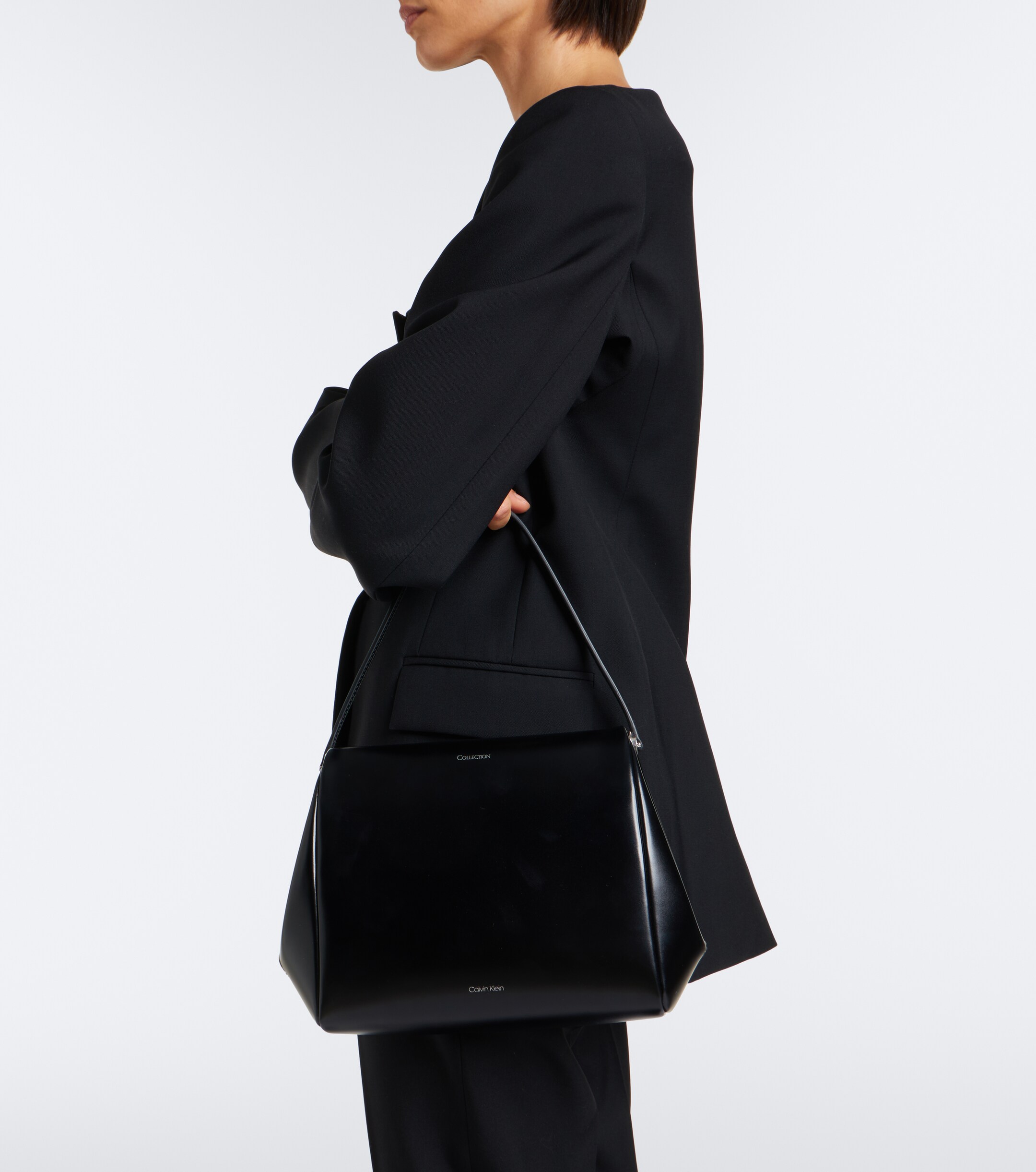 Calvin Klein Collection Tina Small leather shoulder bag