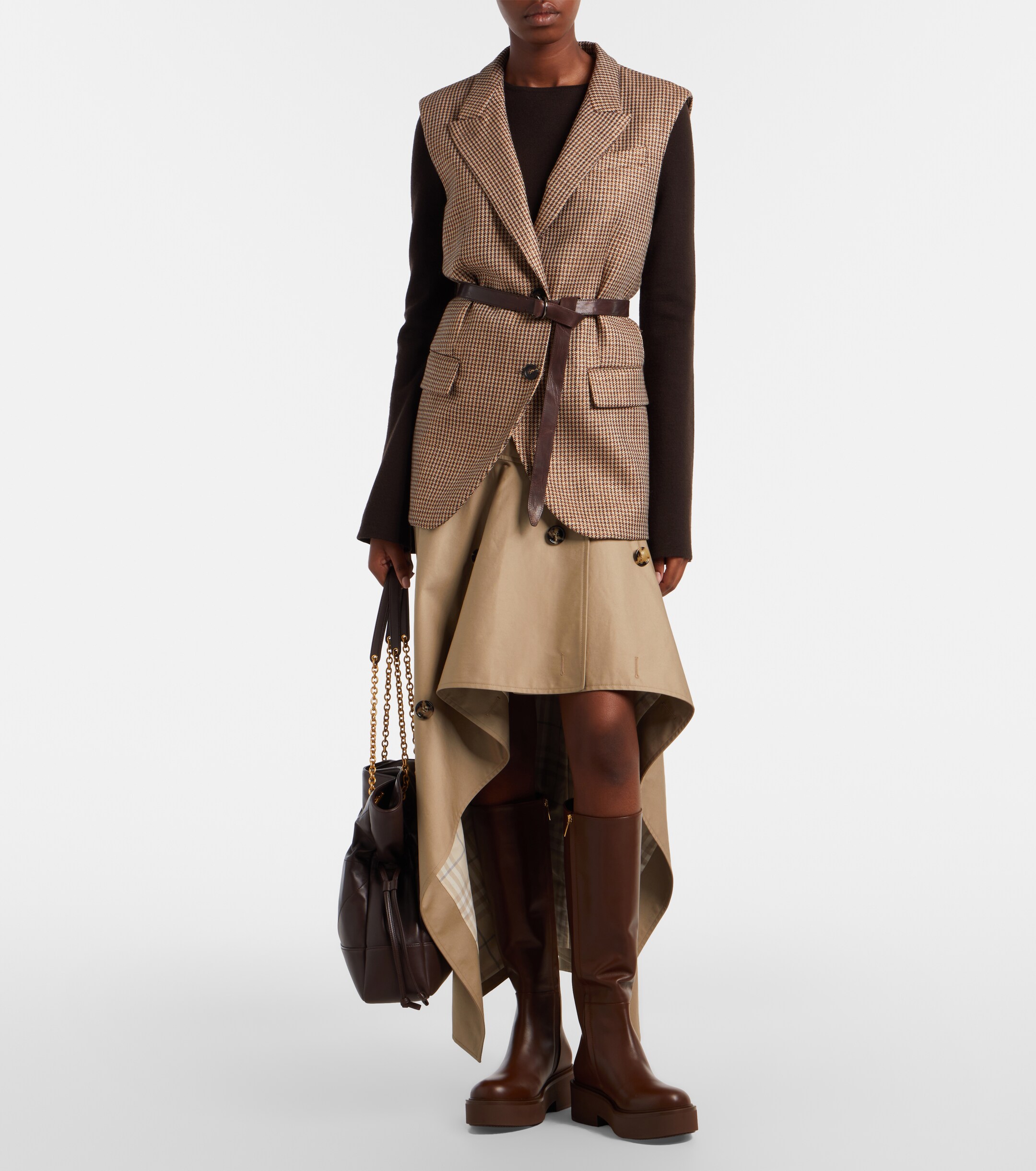 GIANVITO ROSSI Gianvito Rossi Hiro leather knee-high boots