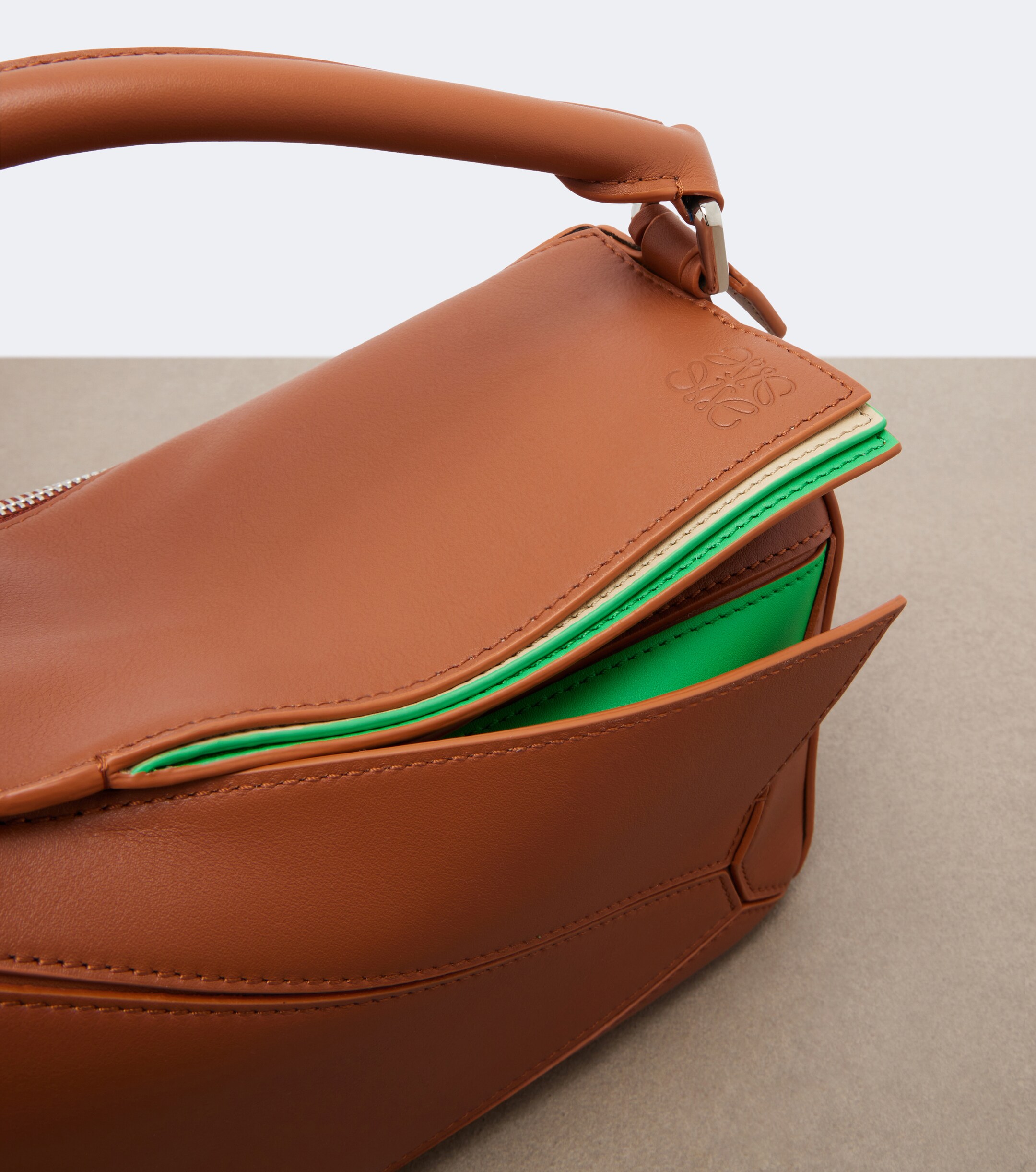 Loewe Puzzle Small layered top-handle bag