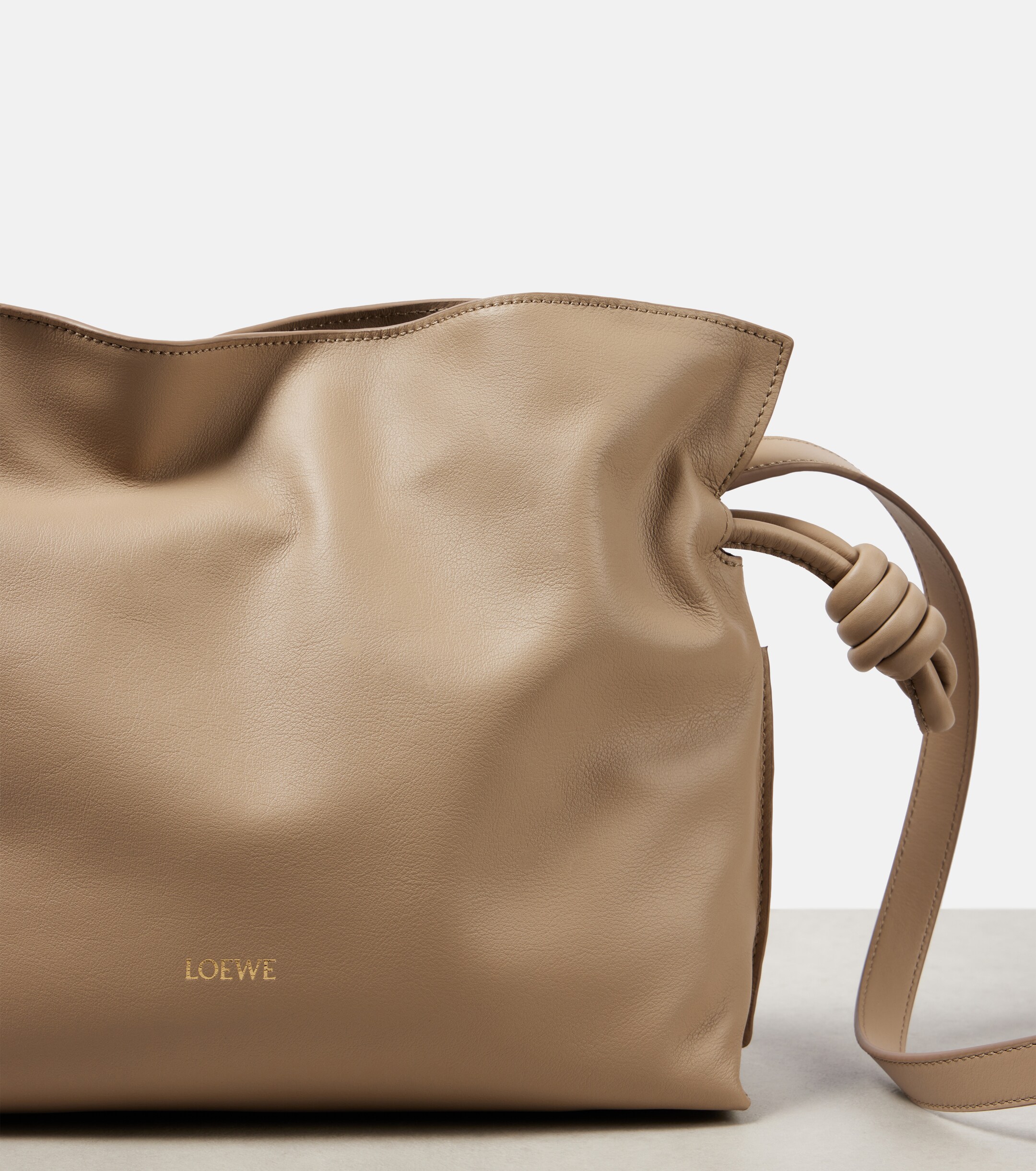 Loewe Flamenco Medium leather clutch