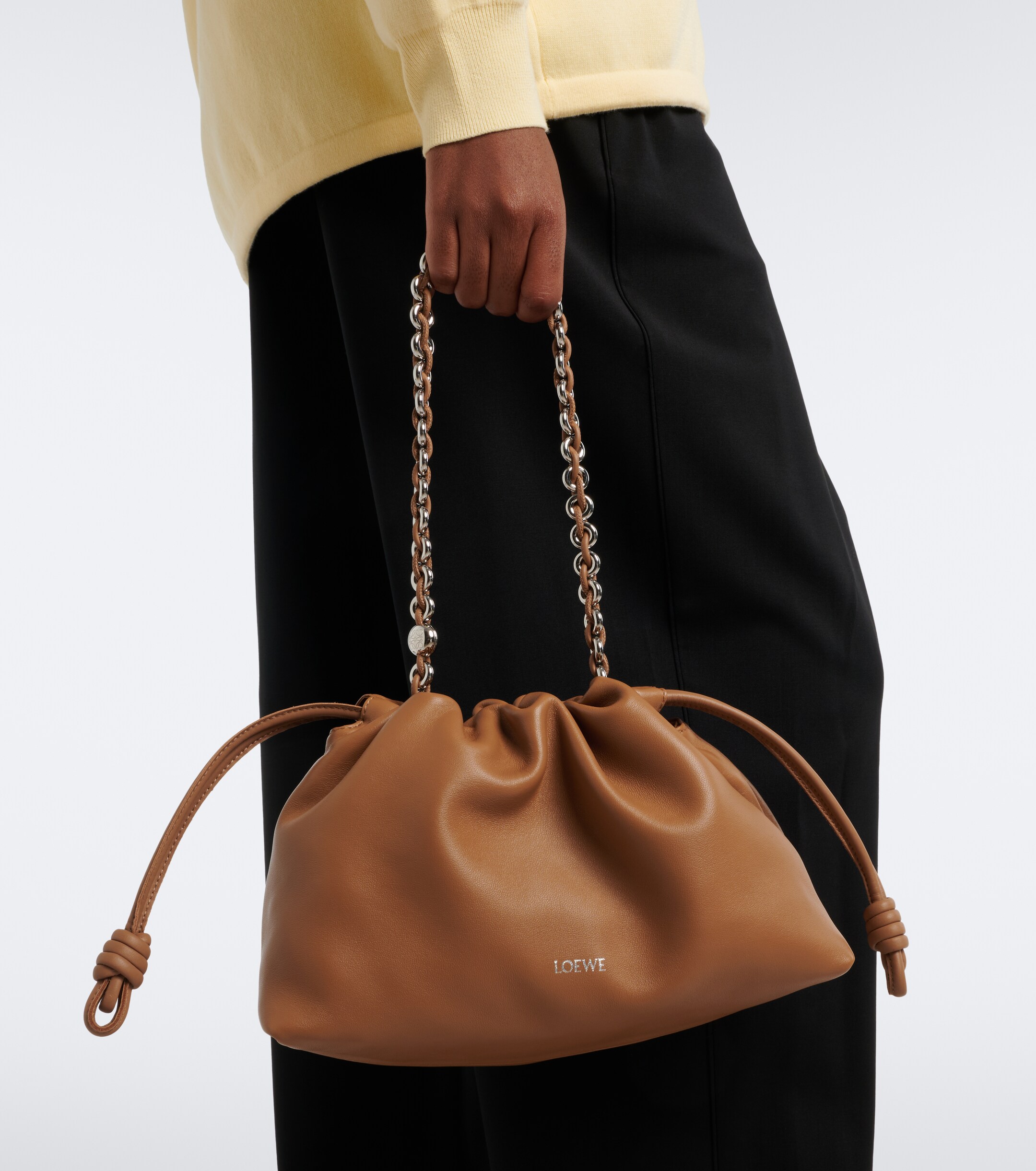 Loewe Flamenco Medium leather shoulder bag