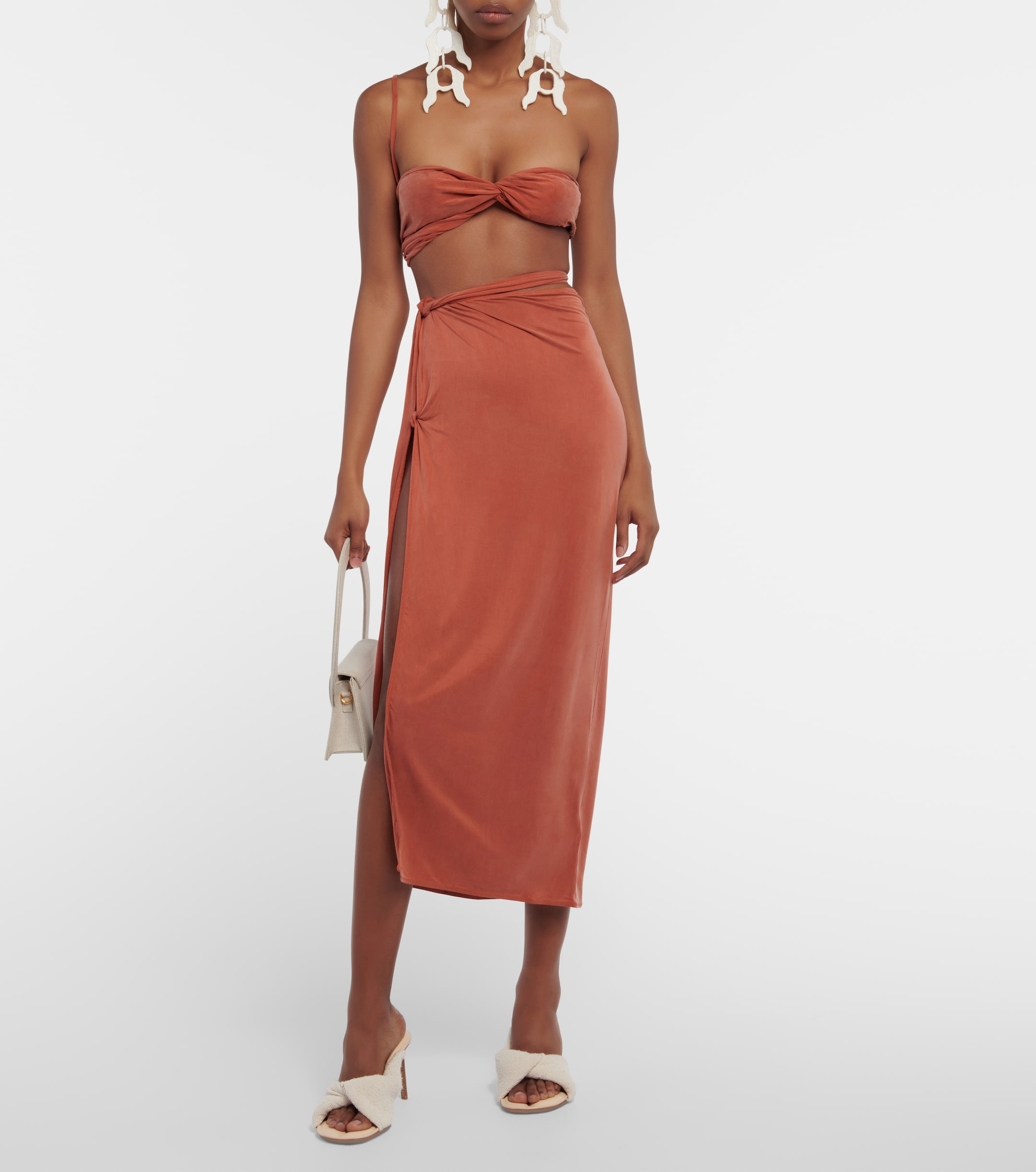 Jacquemus Le Bandeau Espelho bandeau top