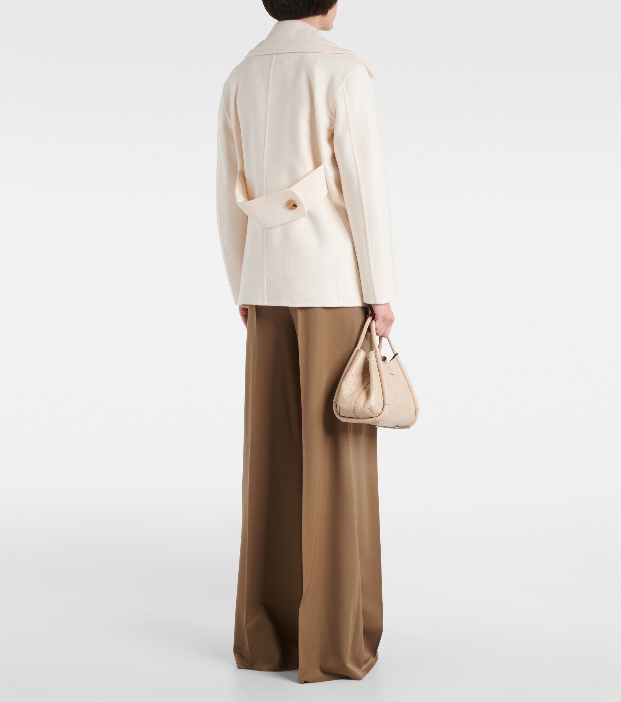 Max Mara Edgard wool and cashmere blazer thumbnail