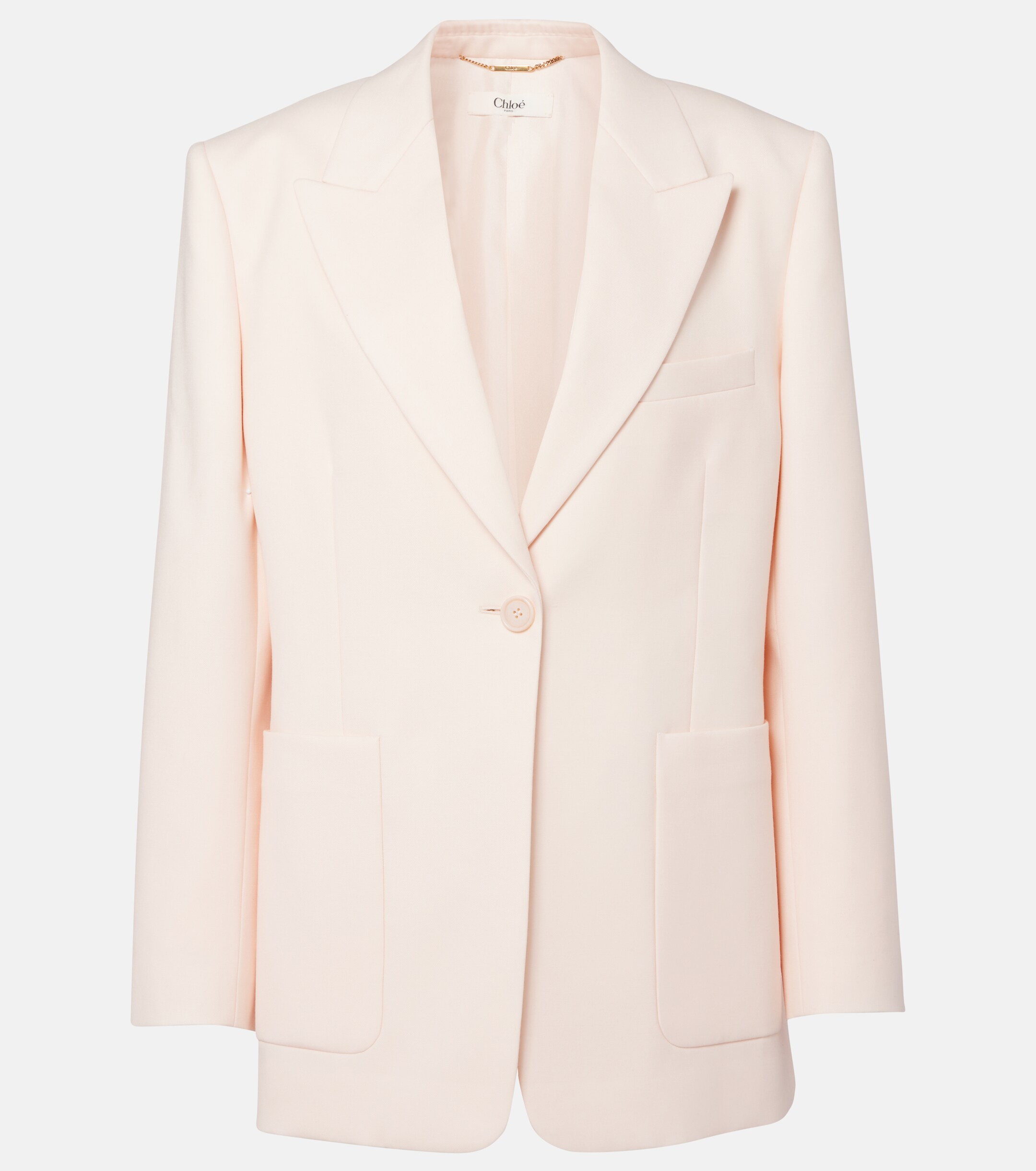 Chloé Wool gabardine suit jacket thumbnail