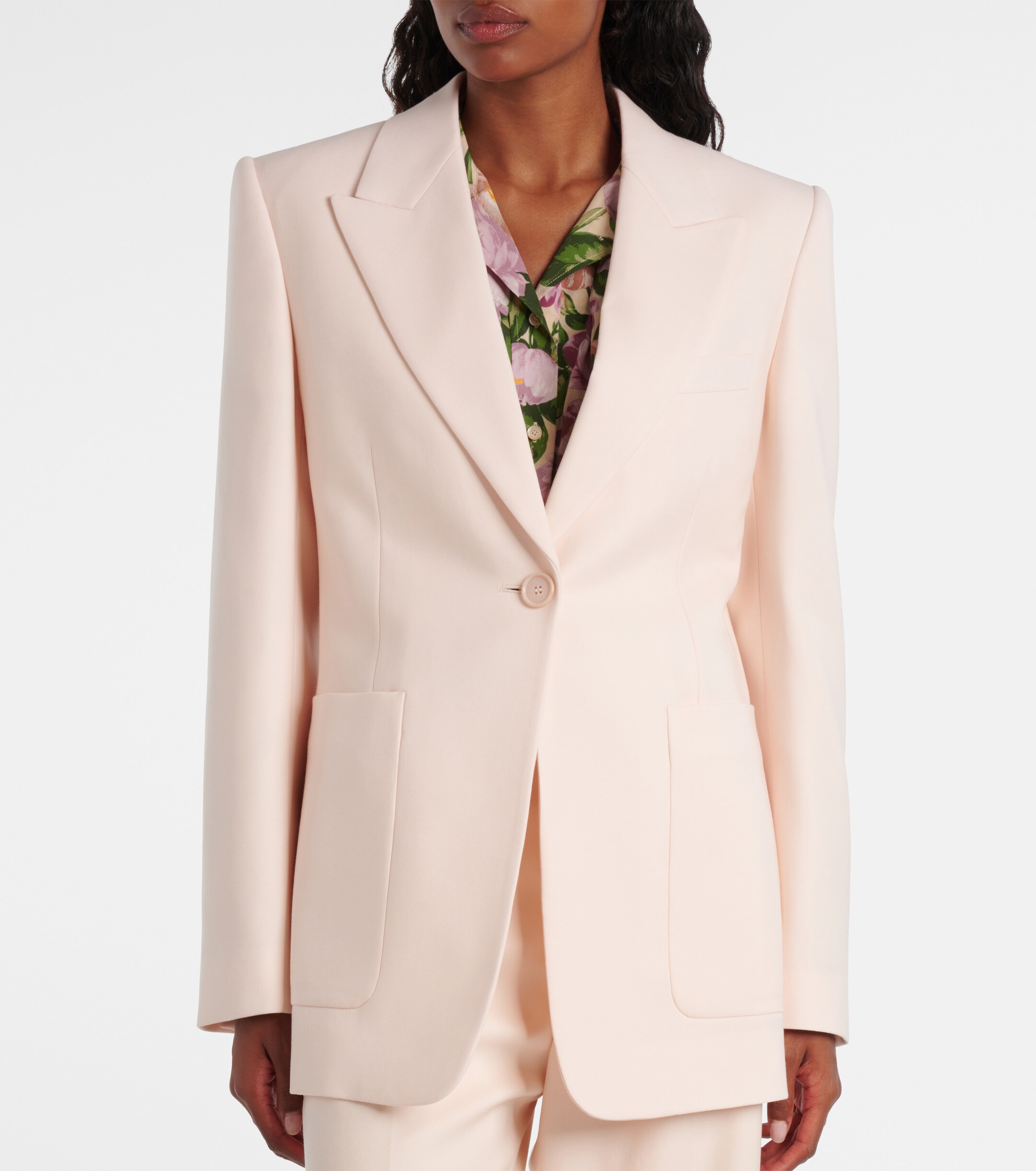 Chloé Wool gabardine suit jacket thumbnail
