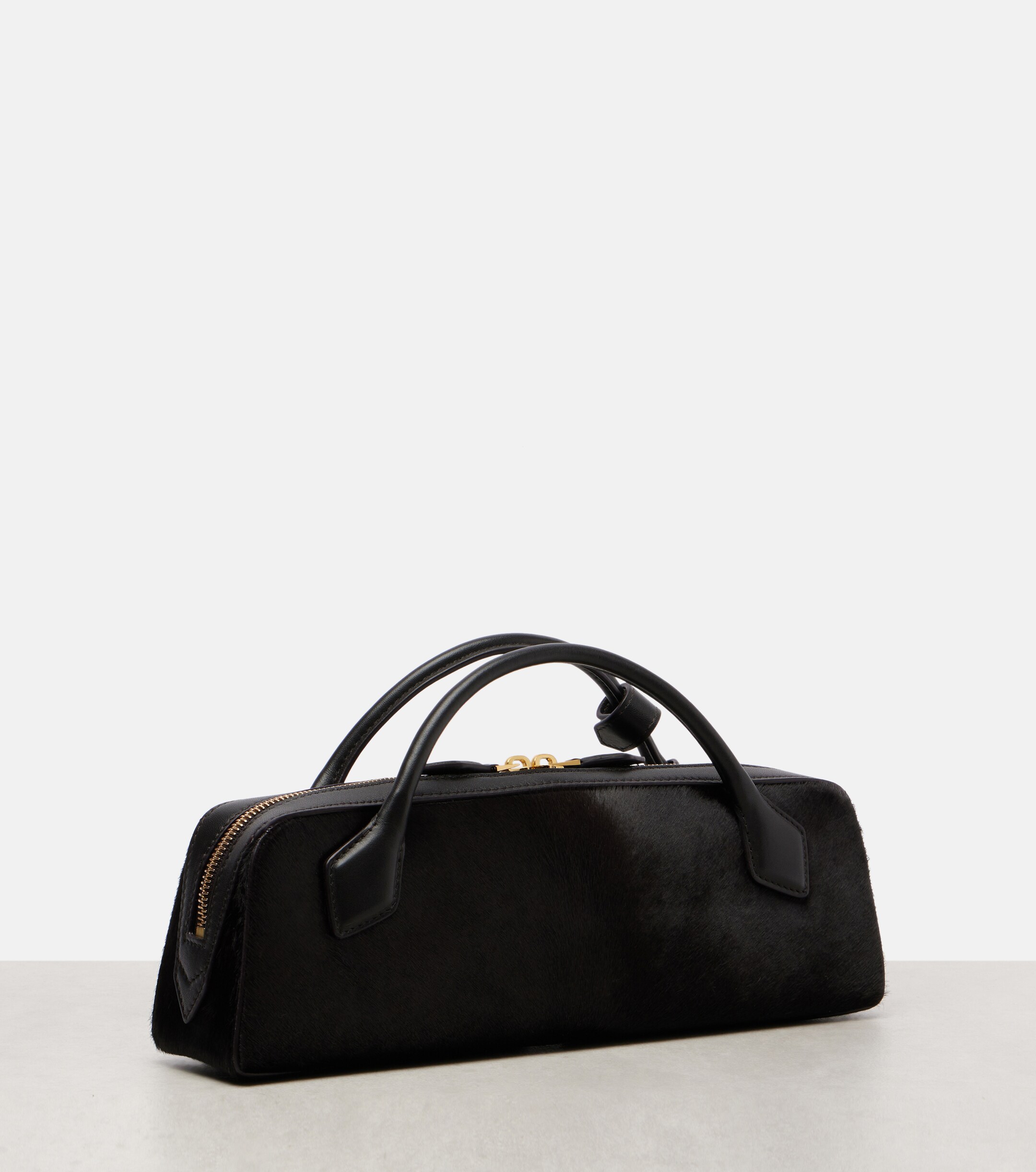 Alaïa Le Teckel Small calf hair clutch