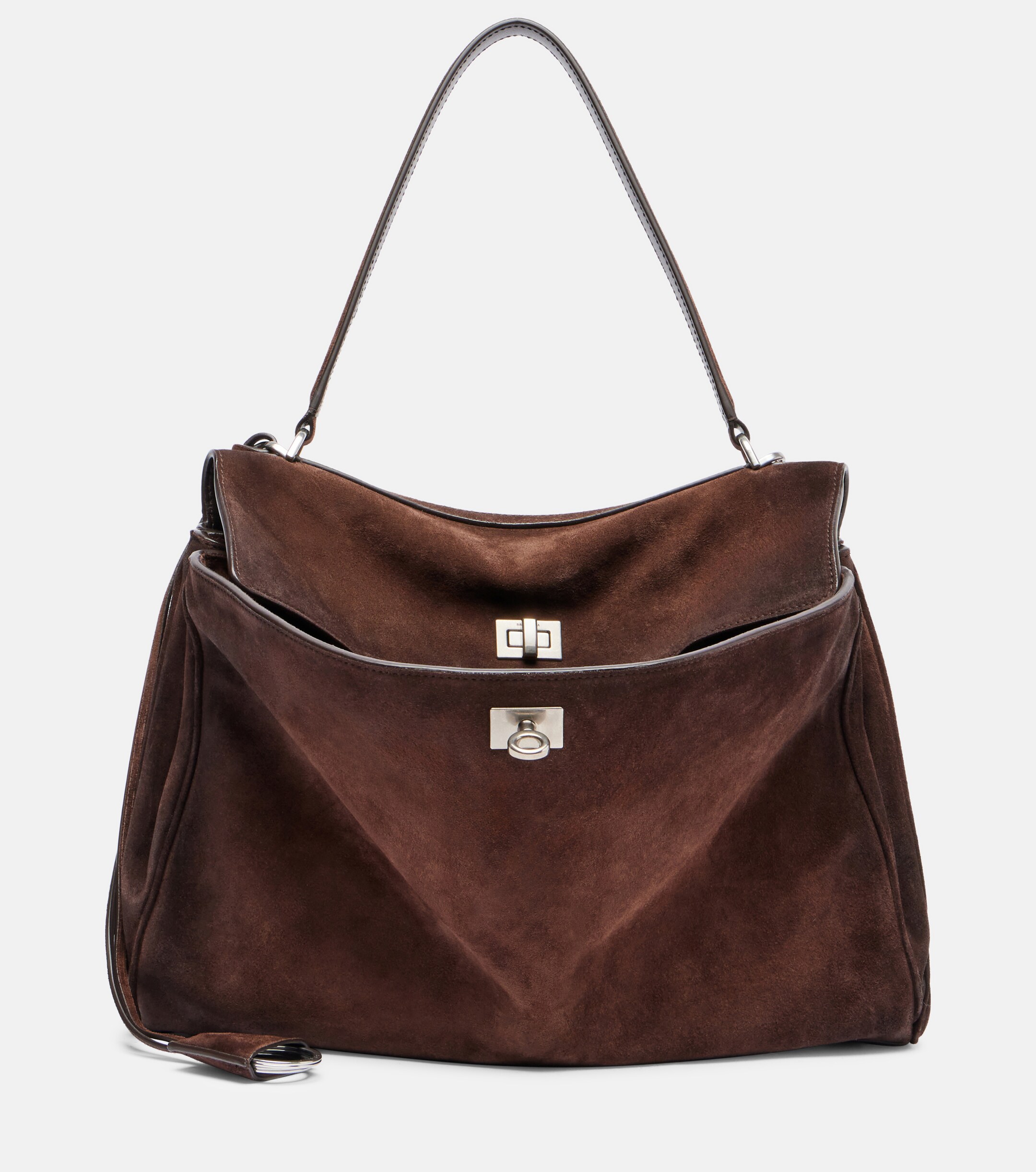 Balenciaga Rodeo Medium suede shoulder bag