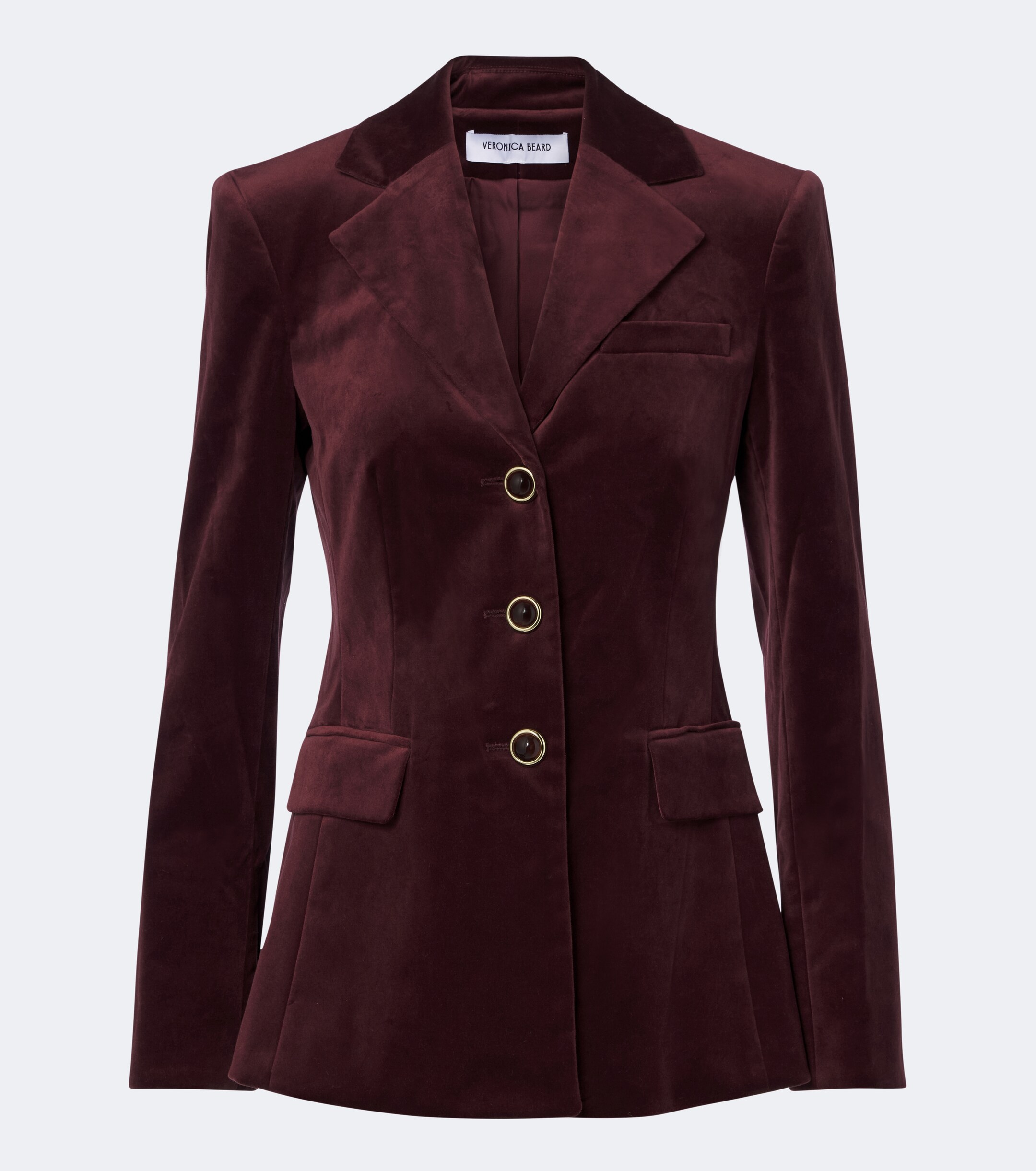 Veronica Beard Veronica Beard Raelynn cotton-blend velvet blazer