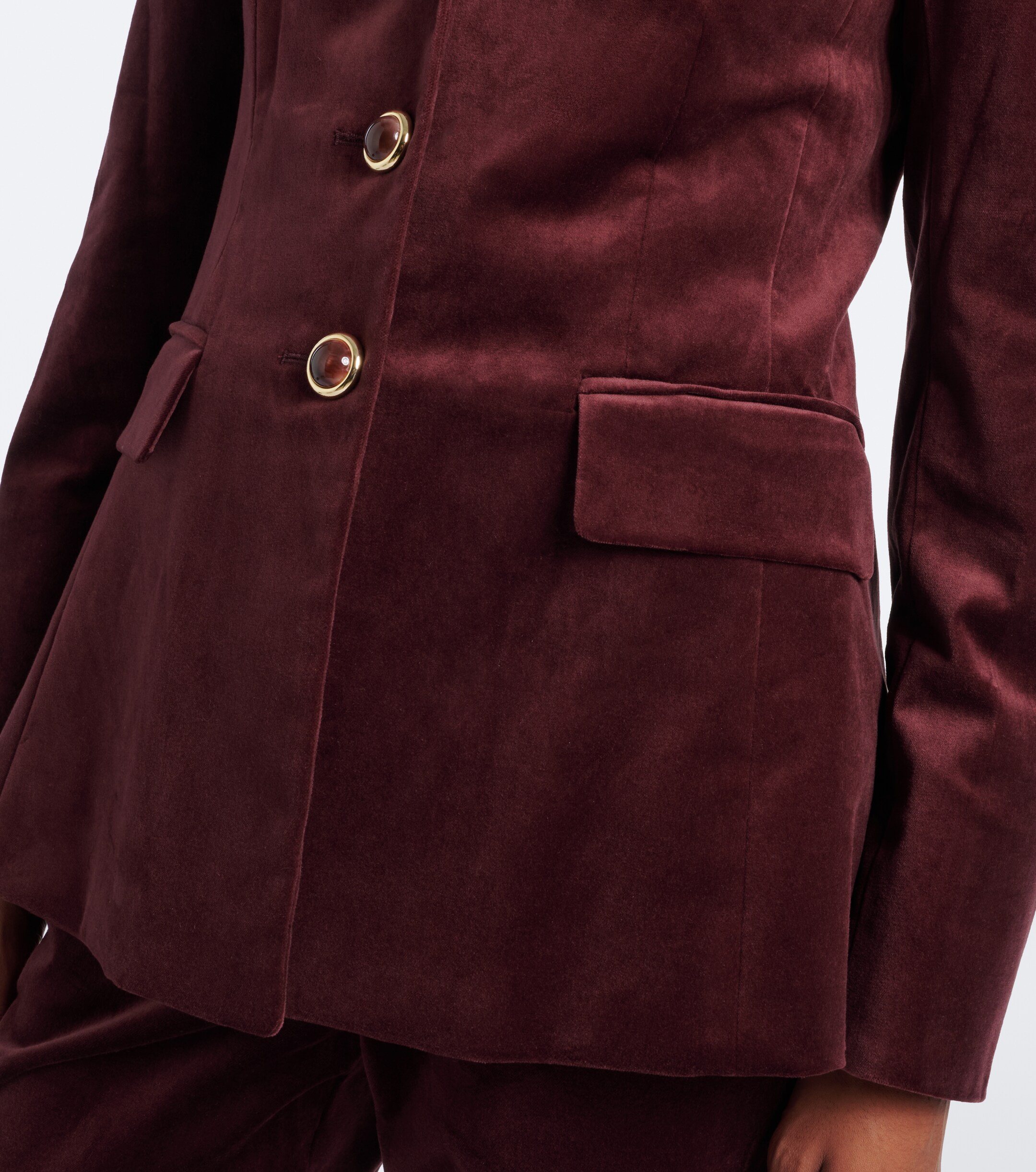 Veronica Beard Veronica Beard Raelynn cotton-blend velvet blazer