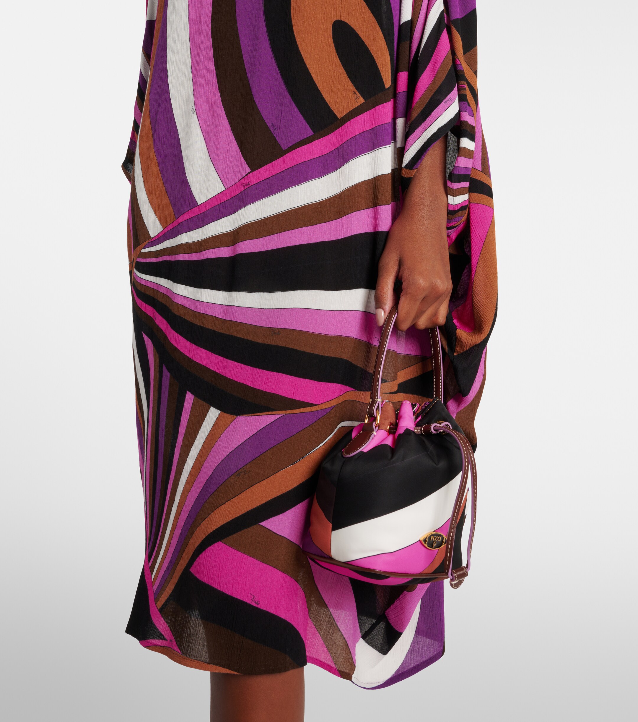 Pucci Pucci Iride garza kaftan