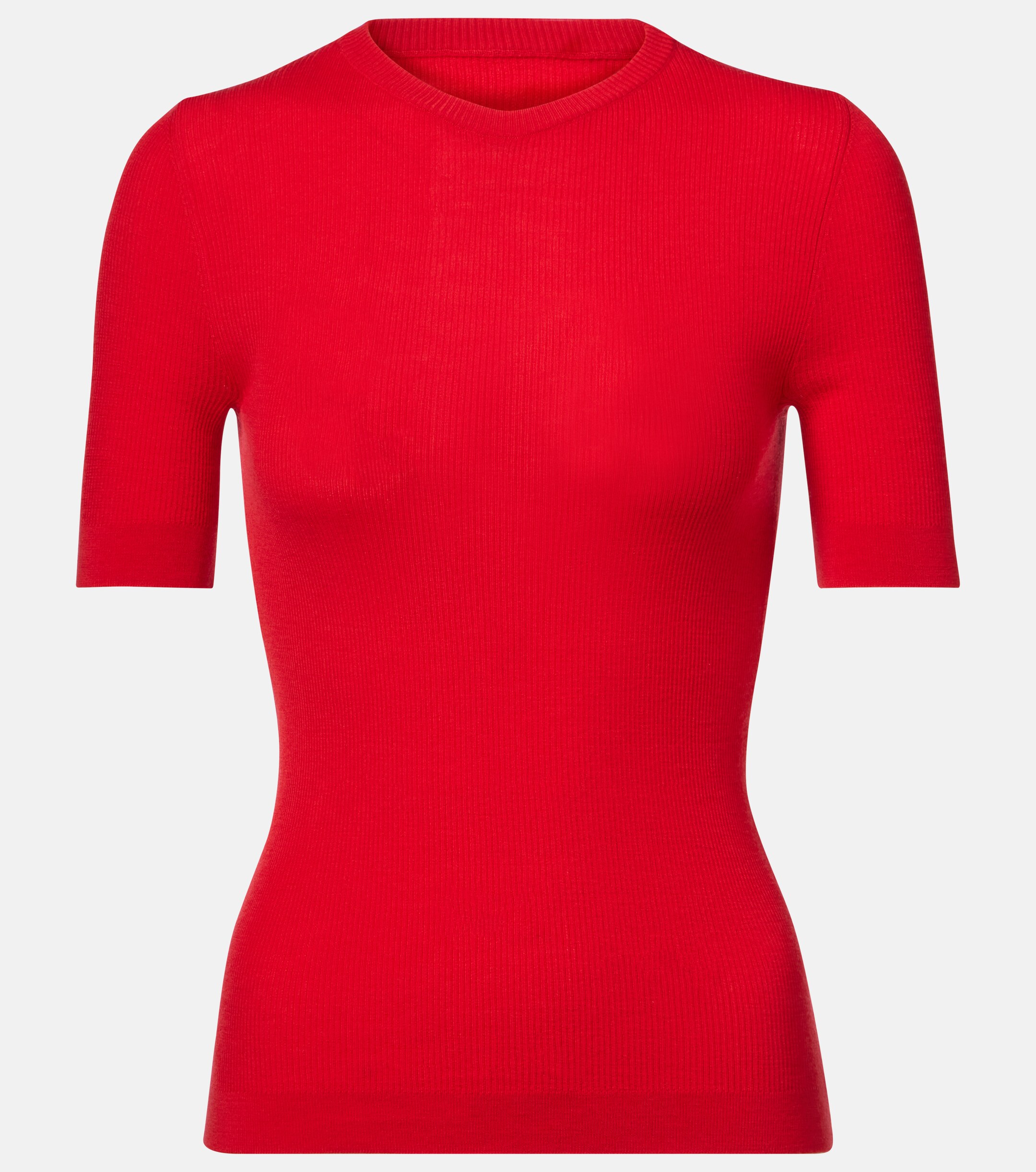 KHAITE Khaite Celina ribbed-knit wool-blend top