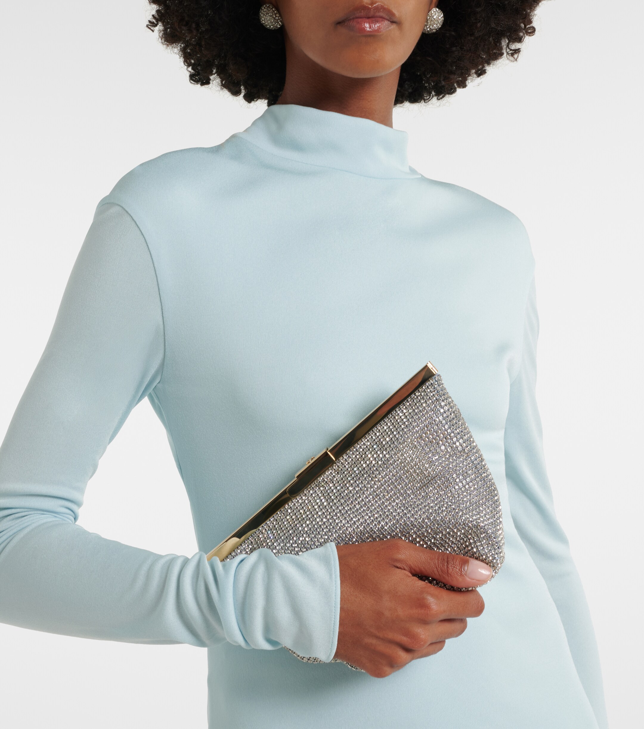JIMMY CHOO Ganache embellished clutch