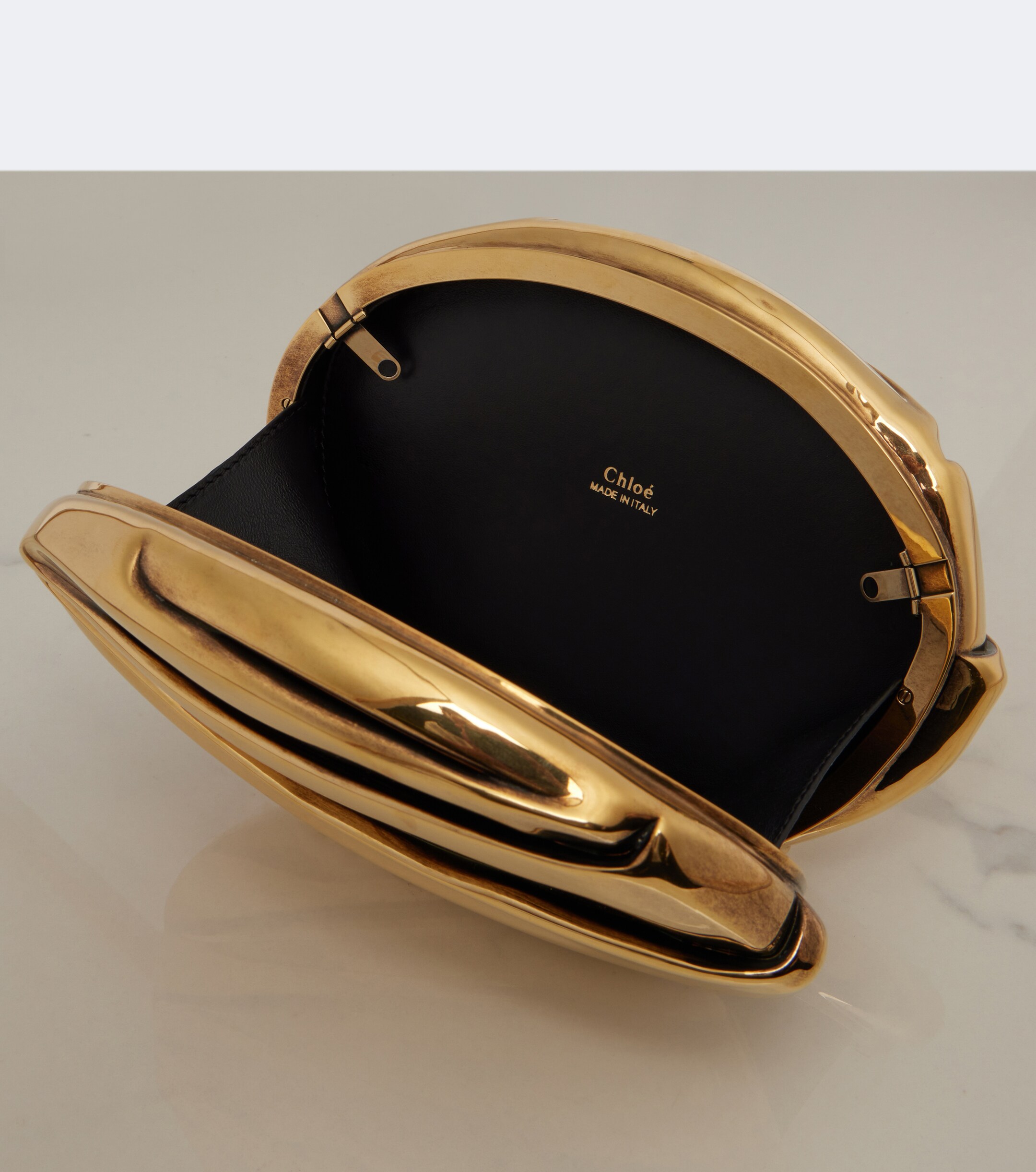 Chloé Chloé Plissé clutch