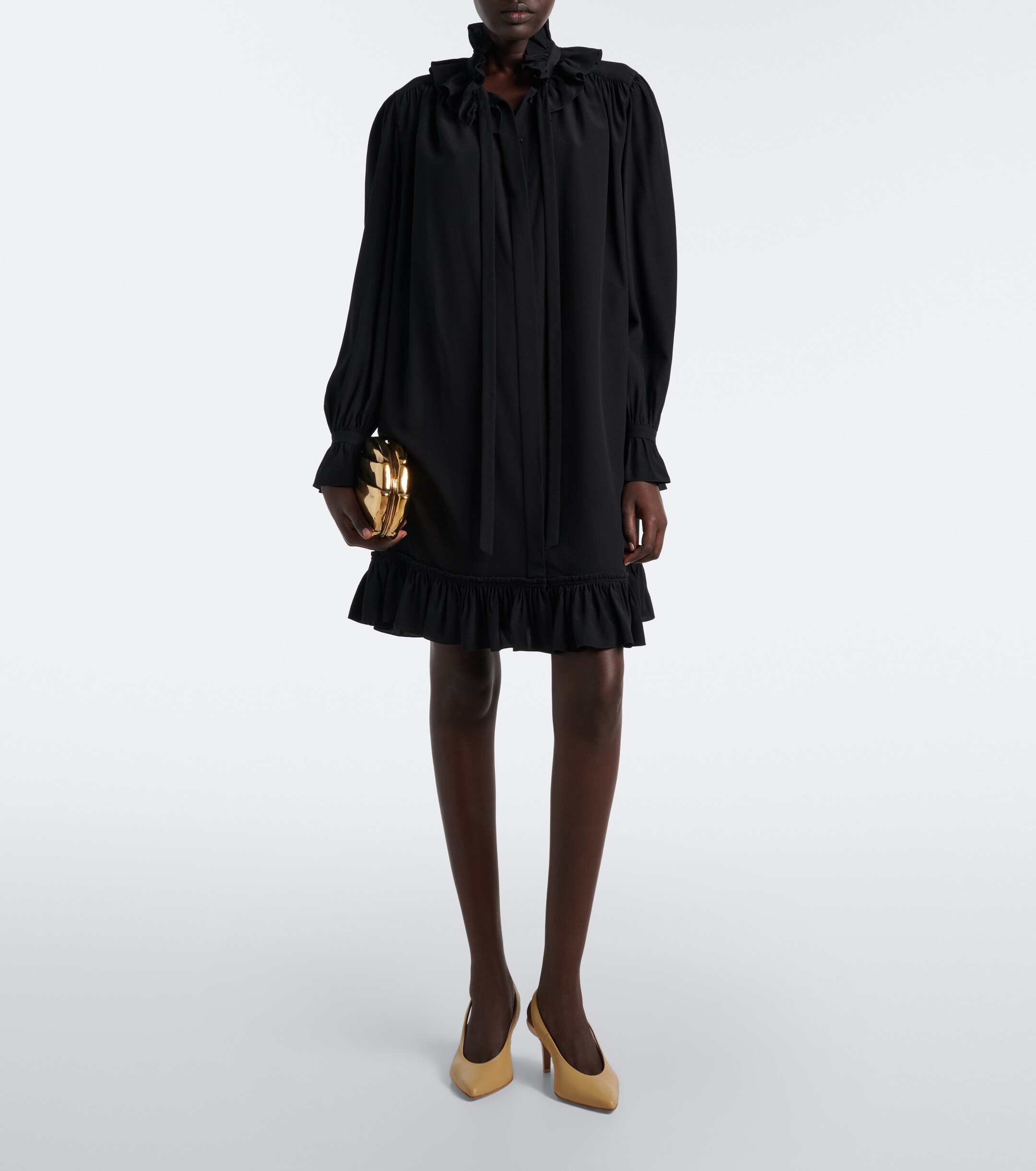 Chloé Chloé Plissé clutch