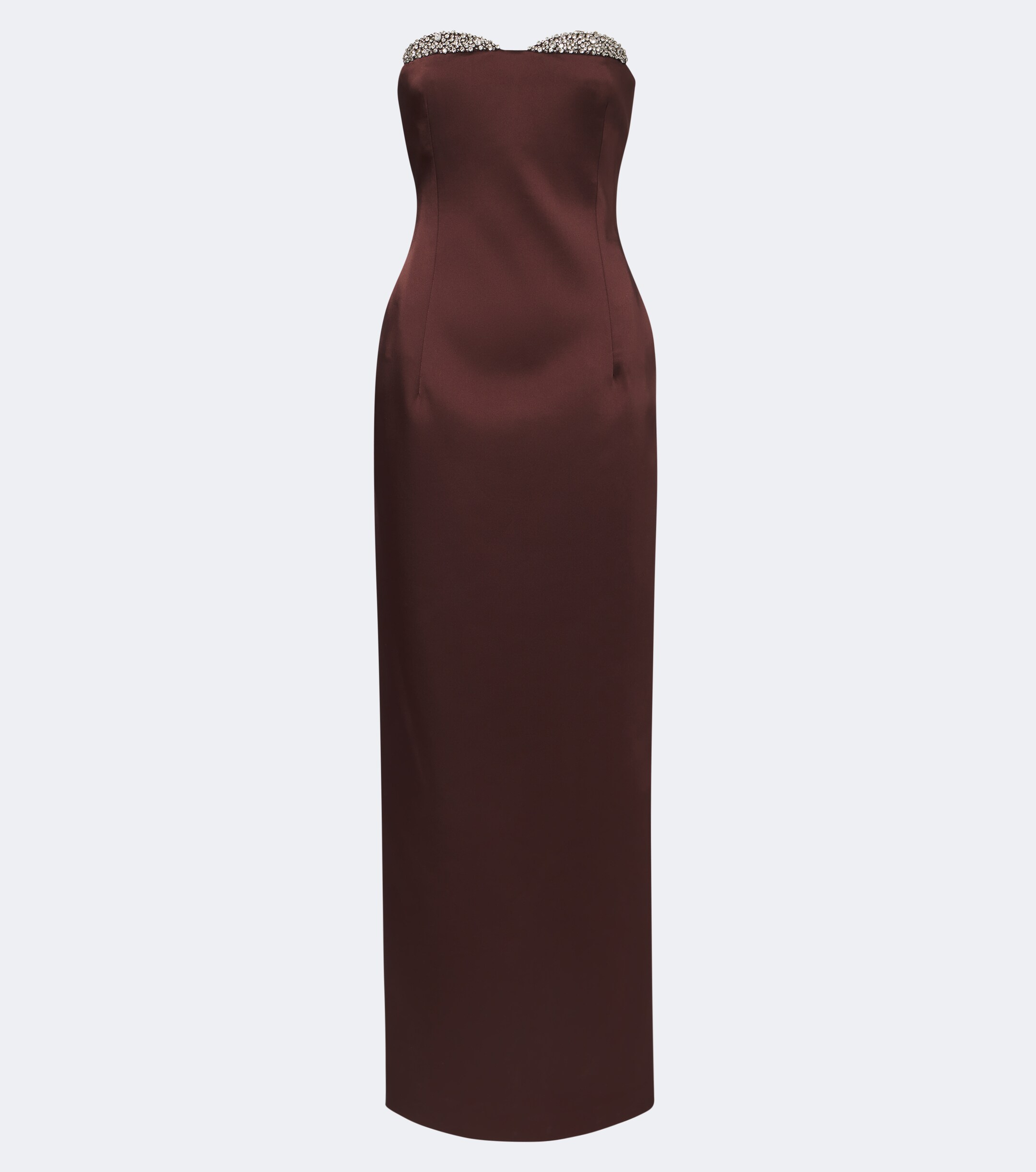 The New Arrivals Ilkyaz Ozel The New Arrivals Ilkyaz Ozel Embellished satin bustier gown