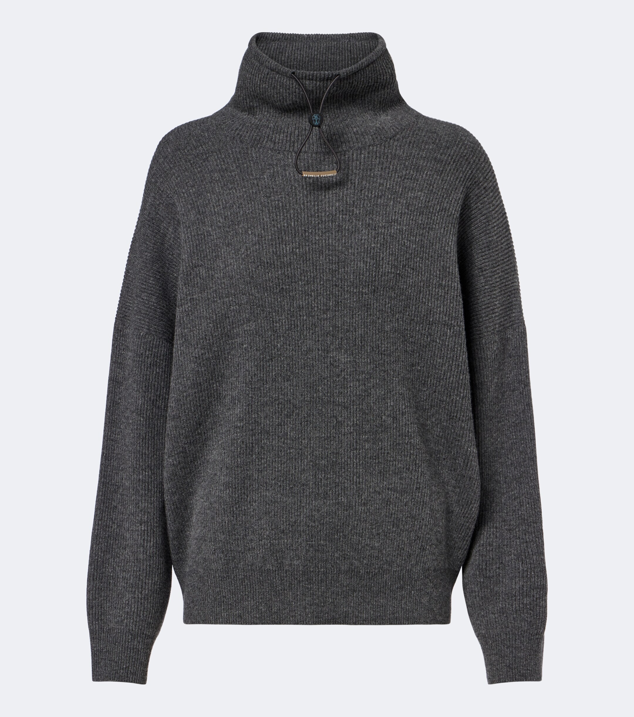 Brunello Cucinelli Brunello Cucinelli Wool, silk, and cashmere turtleneck sweater