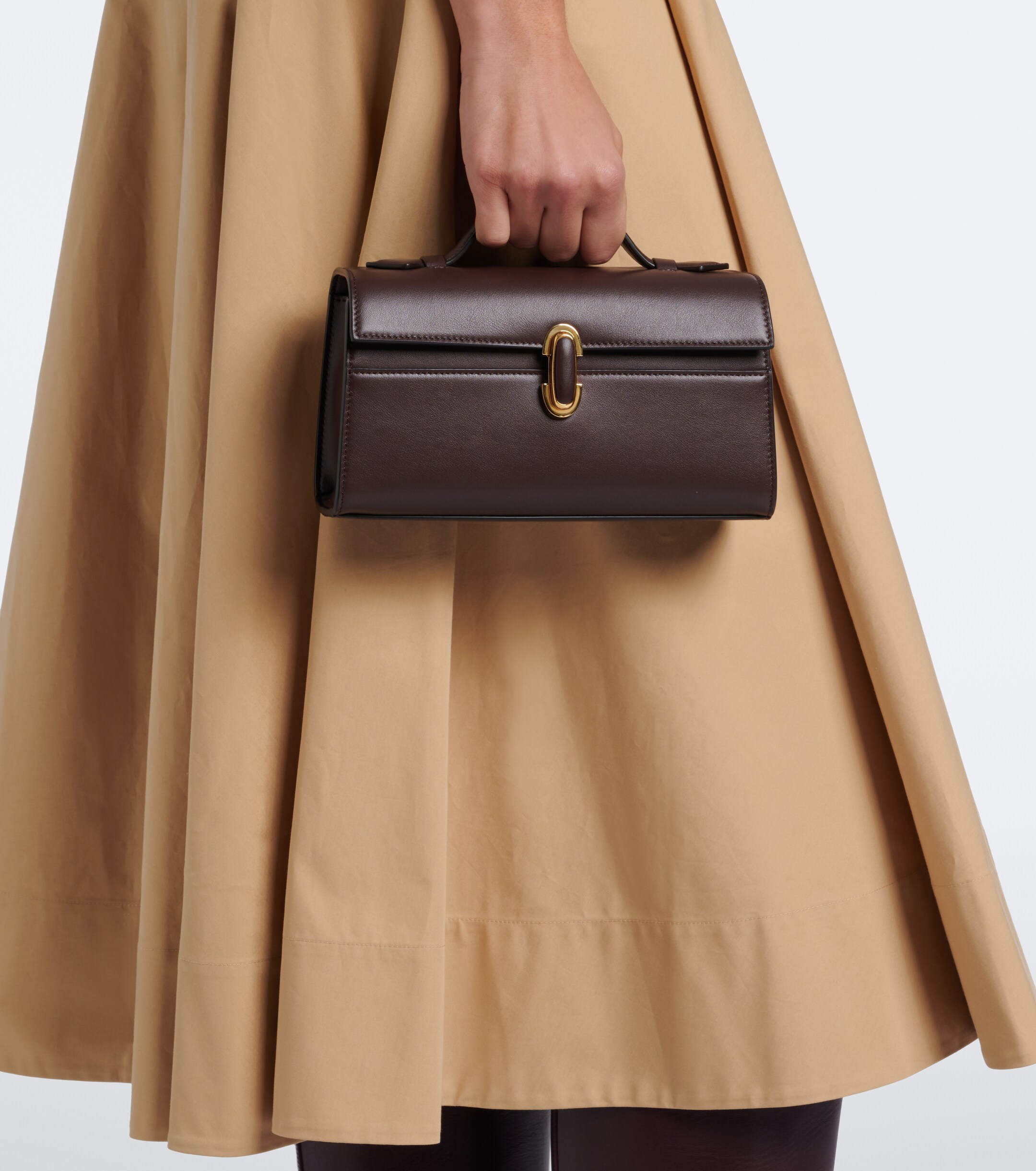 Savette Savette Symmetry Pochette Small leather top-handle bag