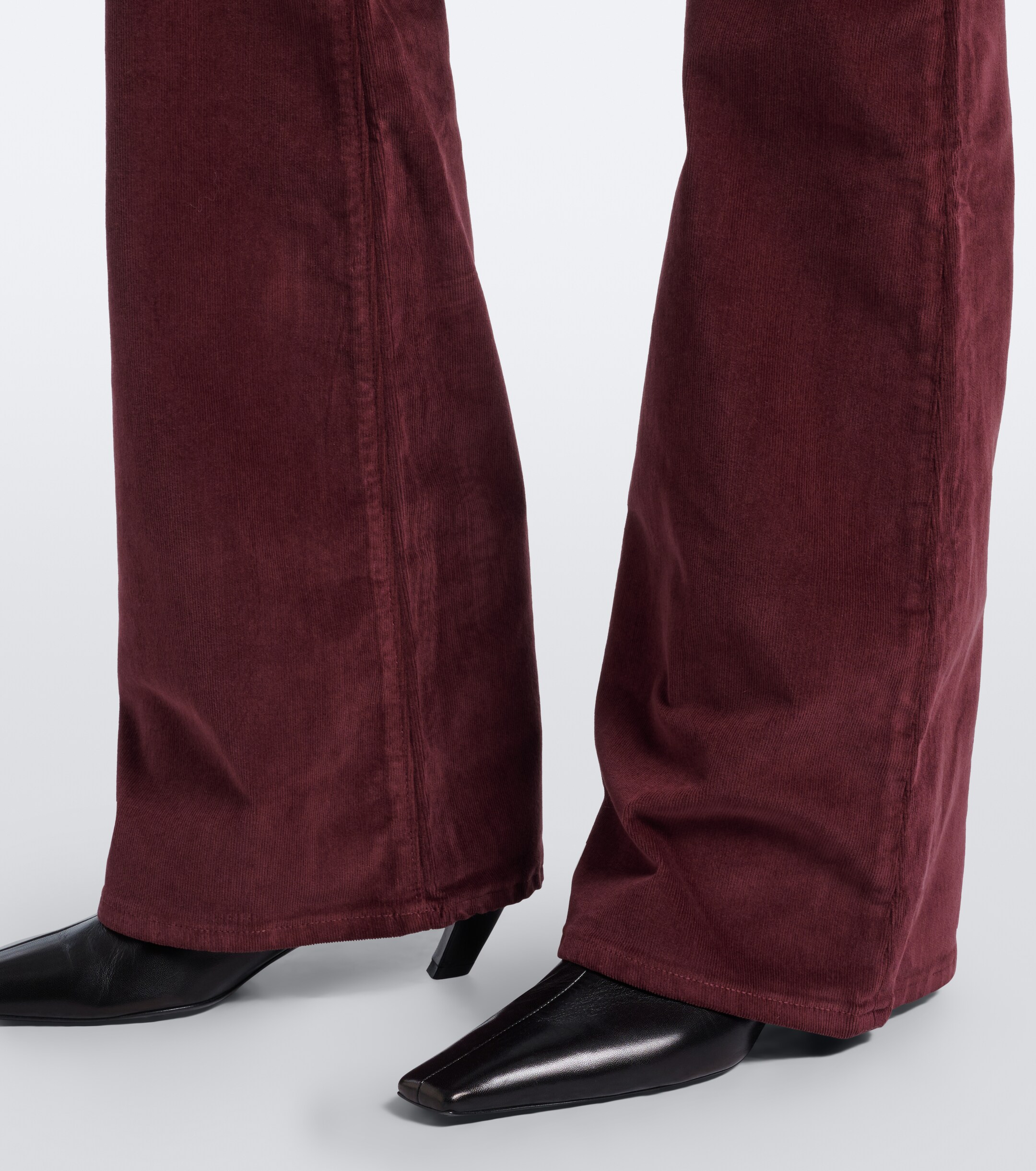 Veronica Beard Veronica Beard Beverly cotton corduroy flared pants