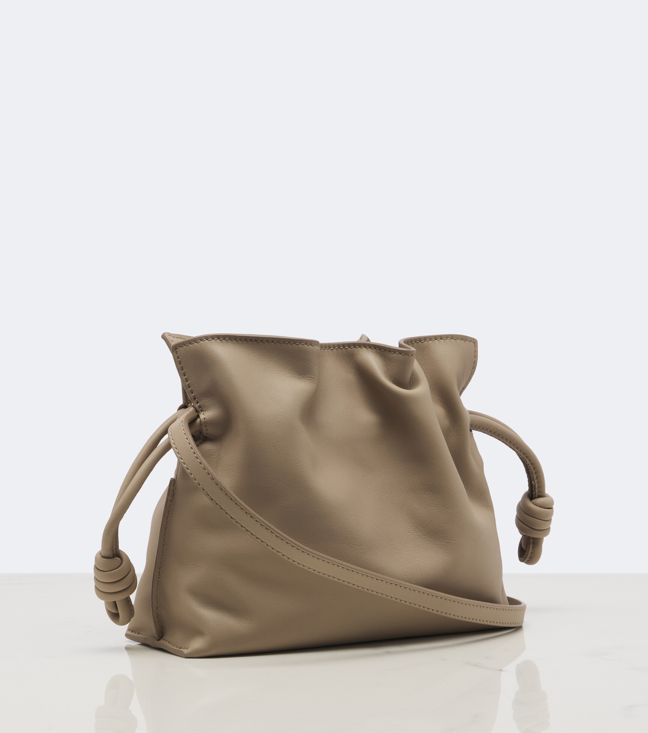 Loewe Flamenco Mini leather clutch