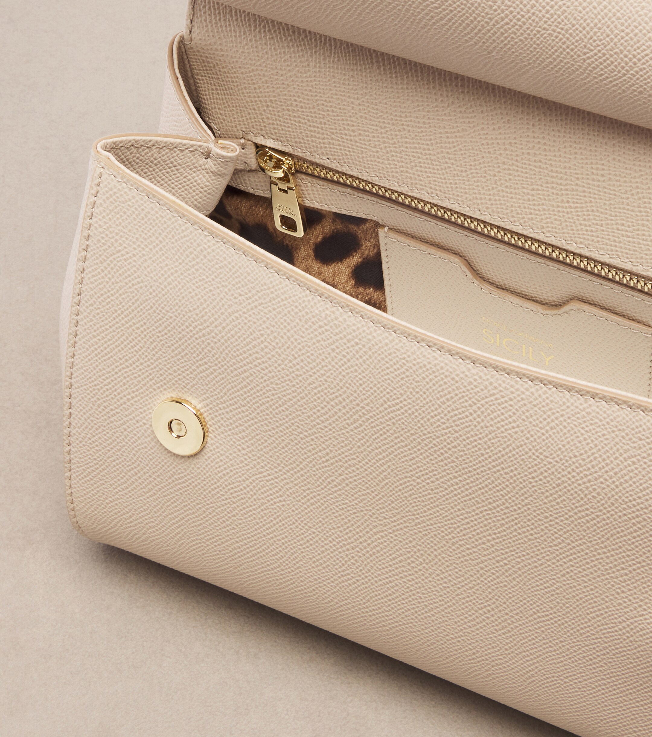 Dolce&Gabbana Sicily Medium leather shoulder bag