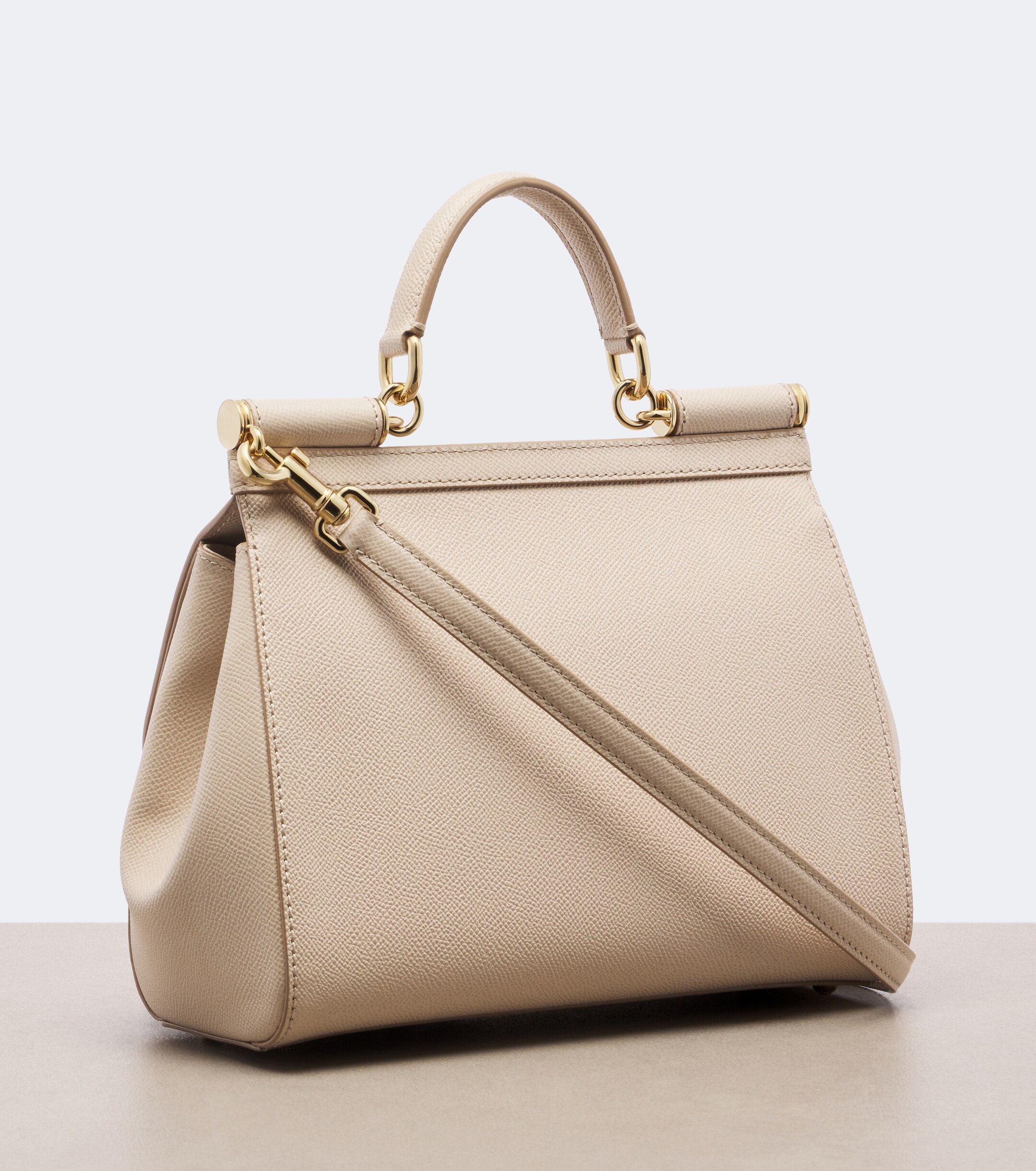 Dolce&Gabbana Sicily Medium leather shoulder bag