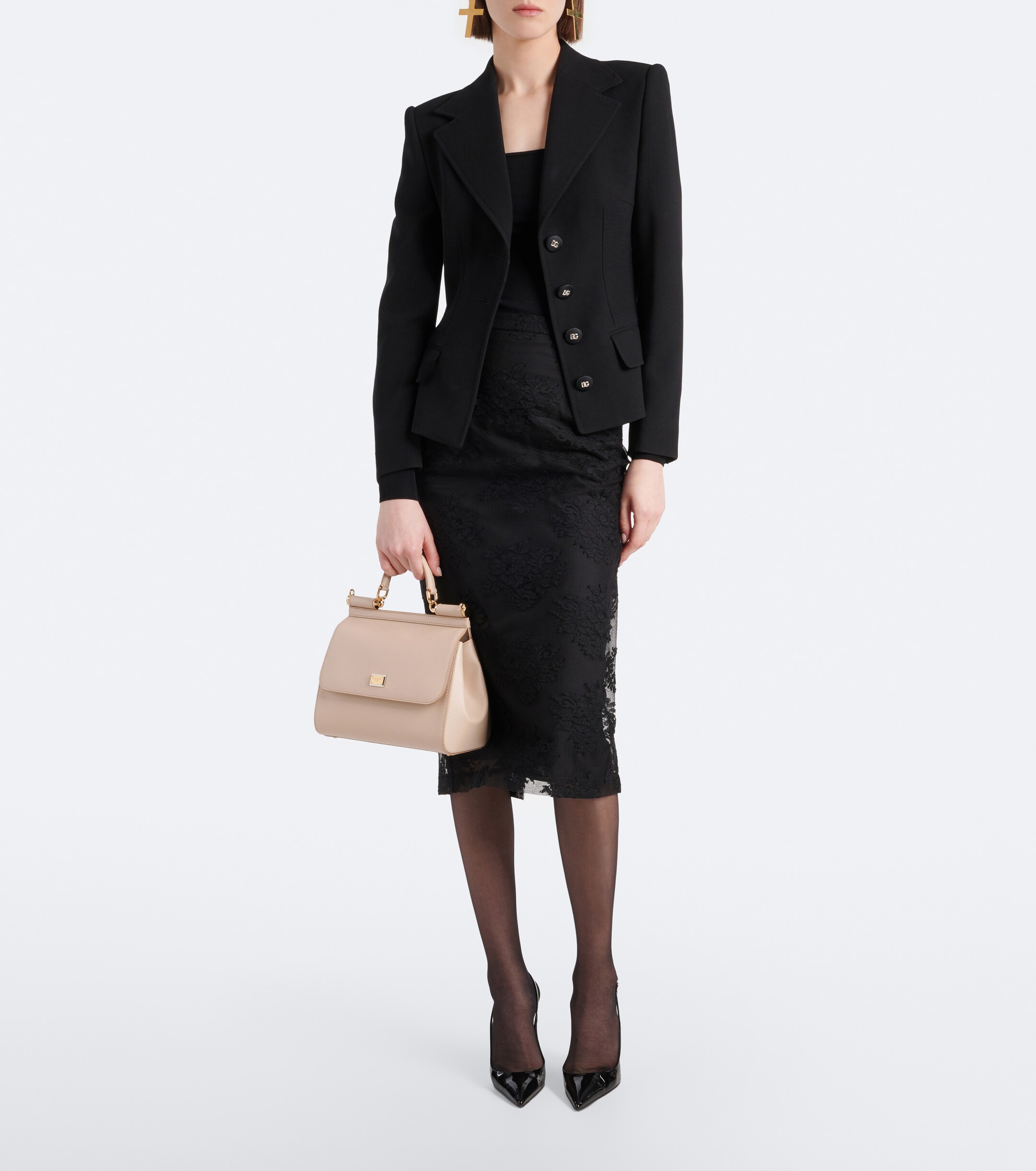 Dolce&Gabbana Sicily Medium leather shoulder bag
