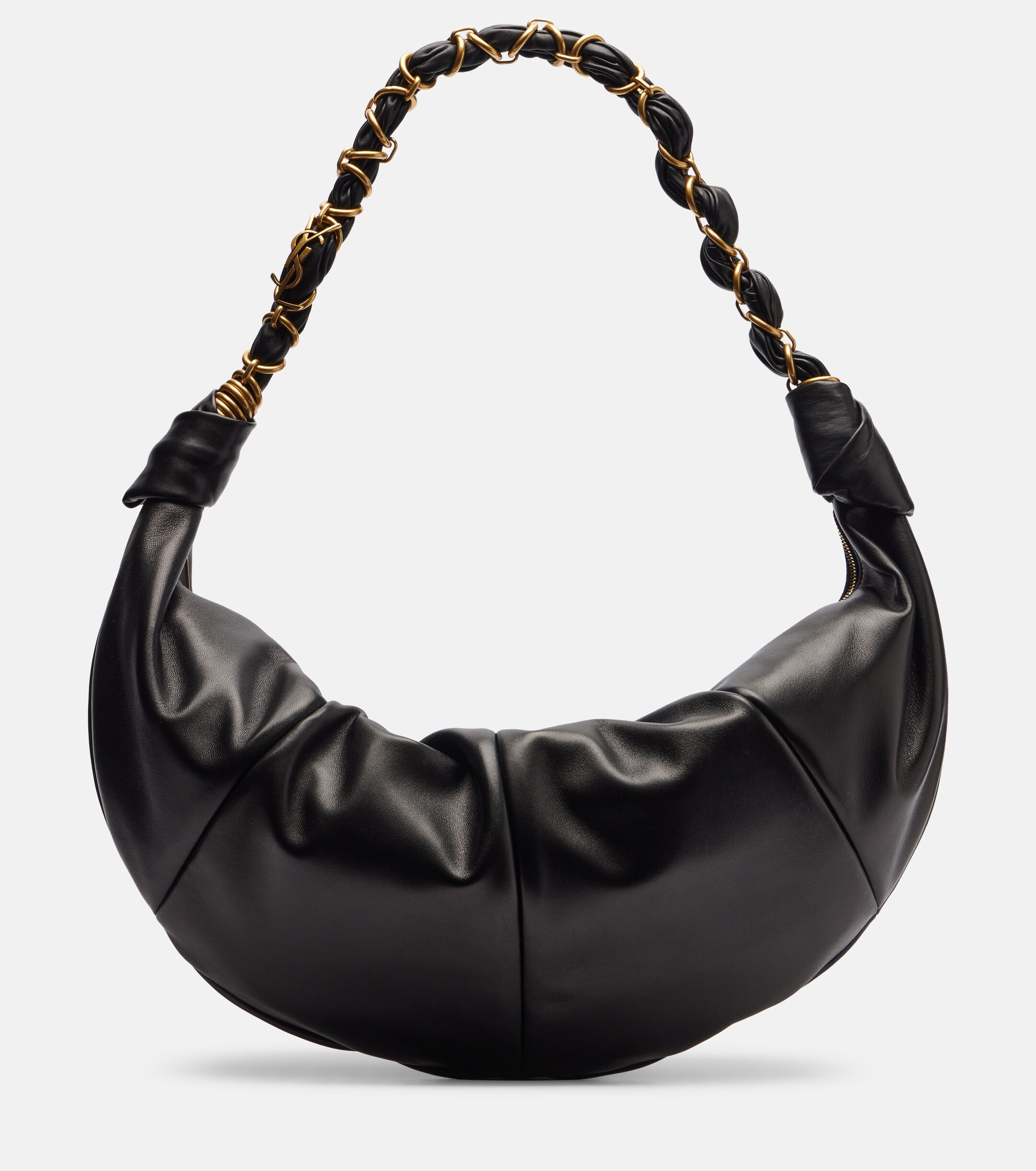 Saint Laurent Amalia Cassandre leather shoulder bag