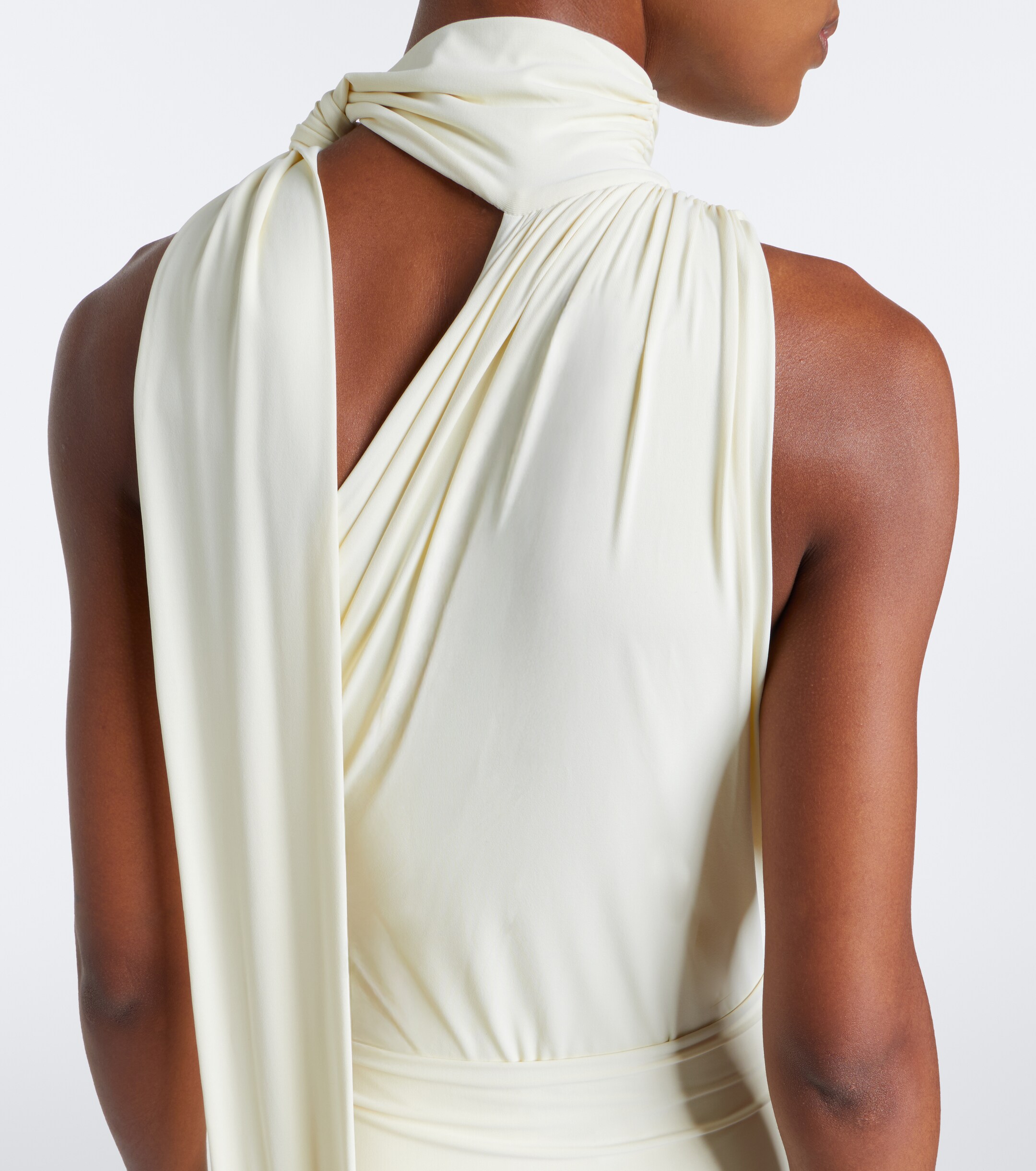Taller Marmo Taller Marmo Siwa scarf-detail swimsuit and beach cover-up set