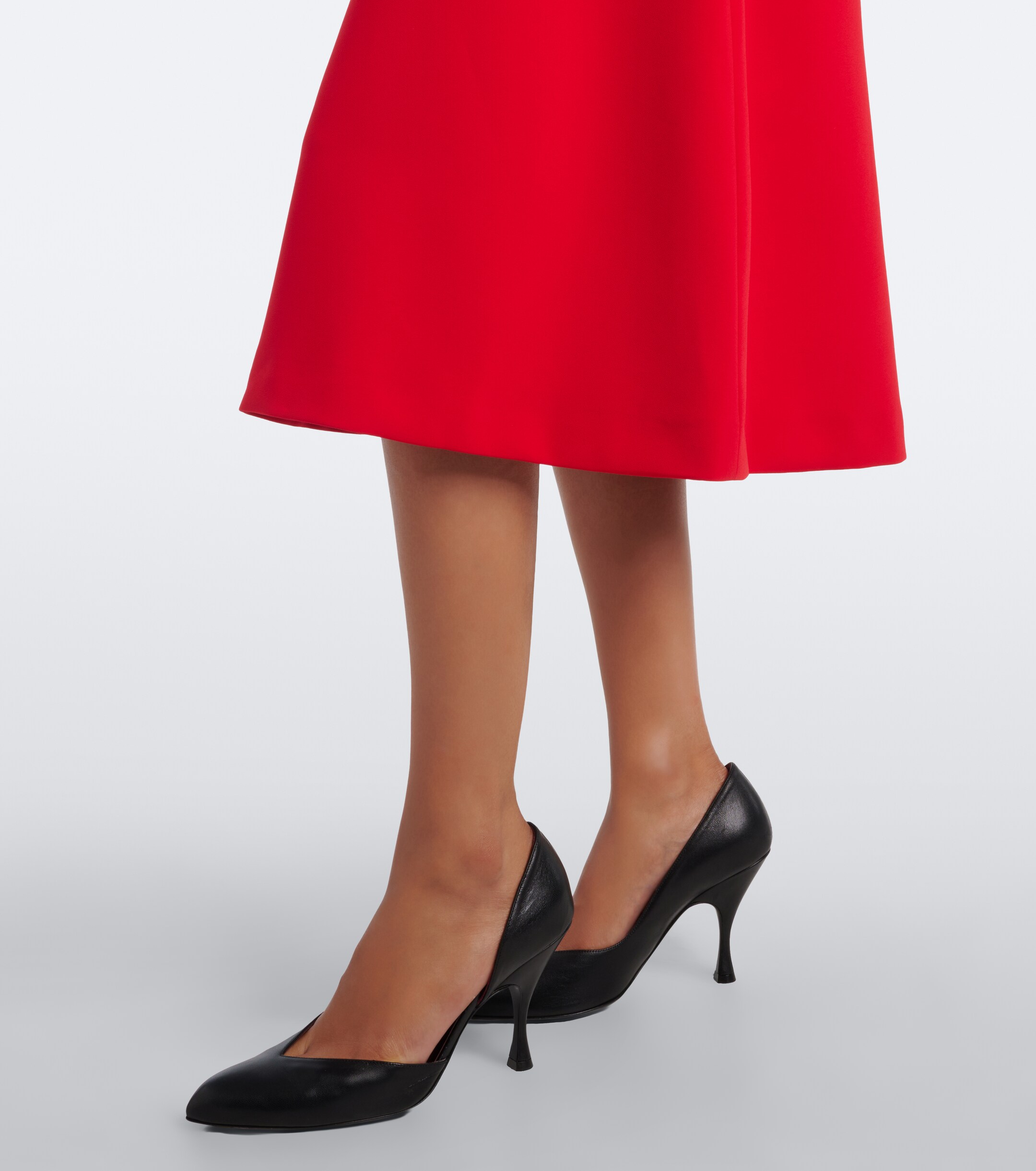 Carolina Herrera Carolina Herrera Bow-detail crêpe midi dress
