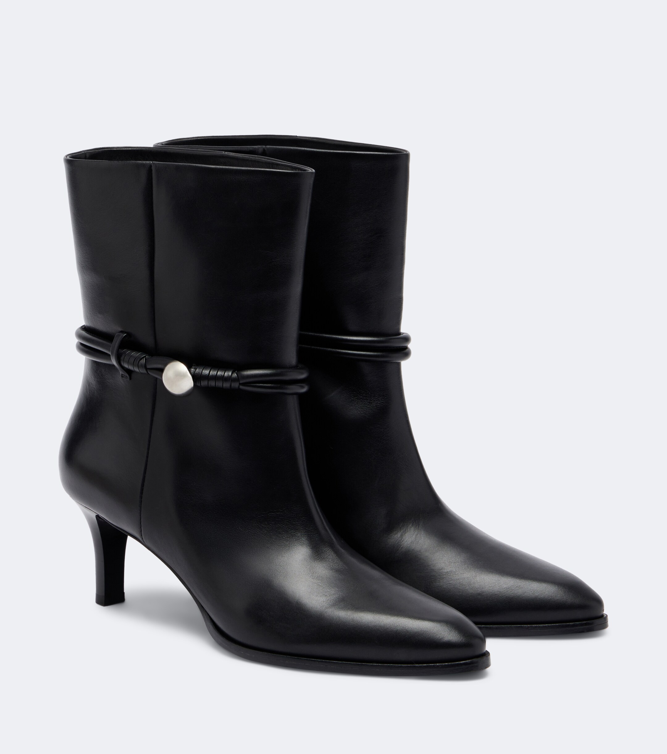 Isabel Marant Isabel Marant Telsa embellished leather ankle boots
