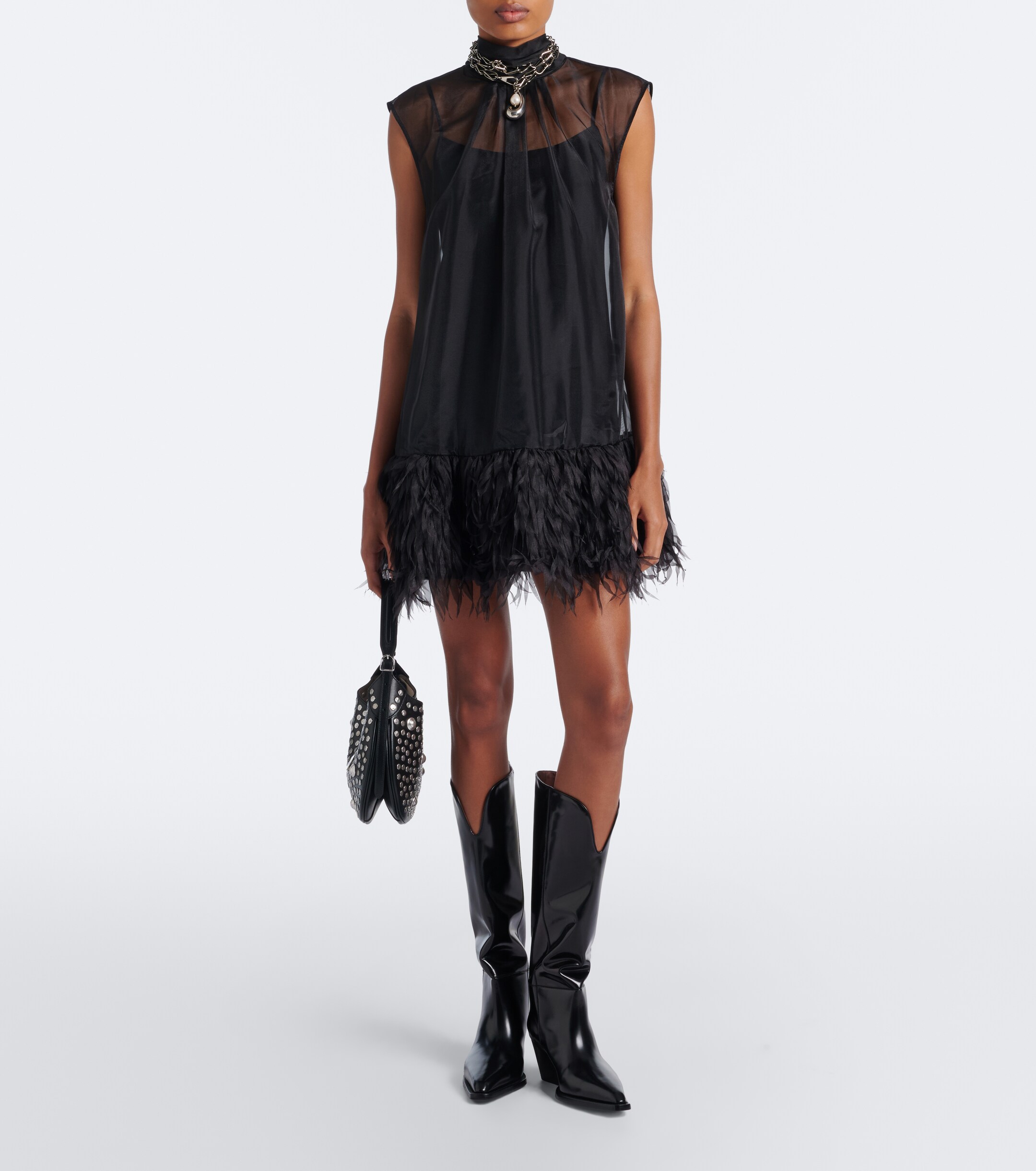Paris Texas Paris Texas Jane leather knee-high boots