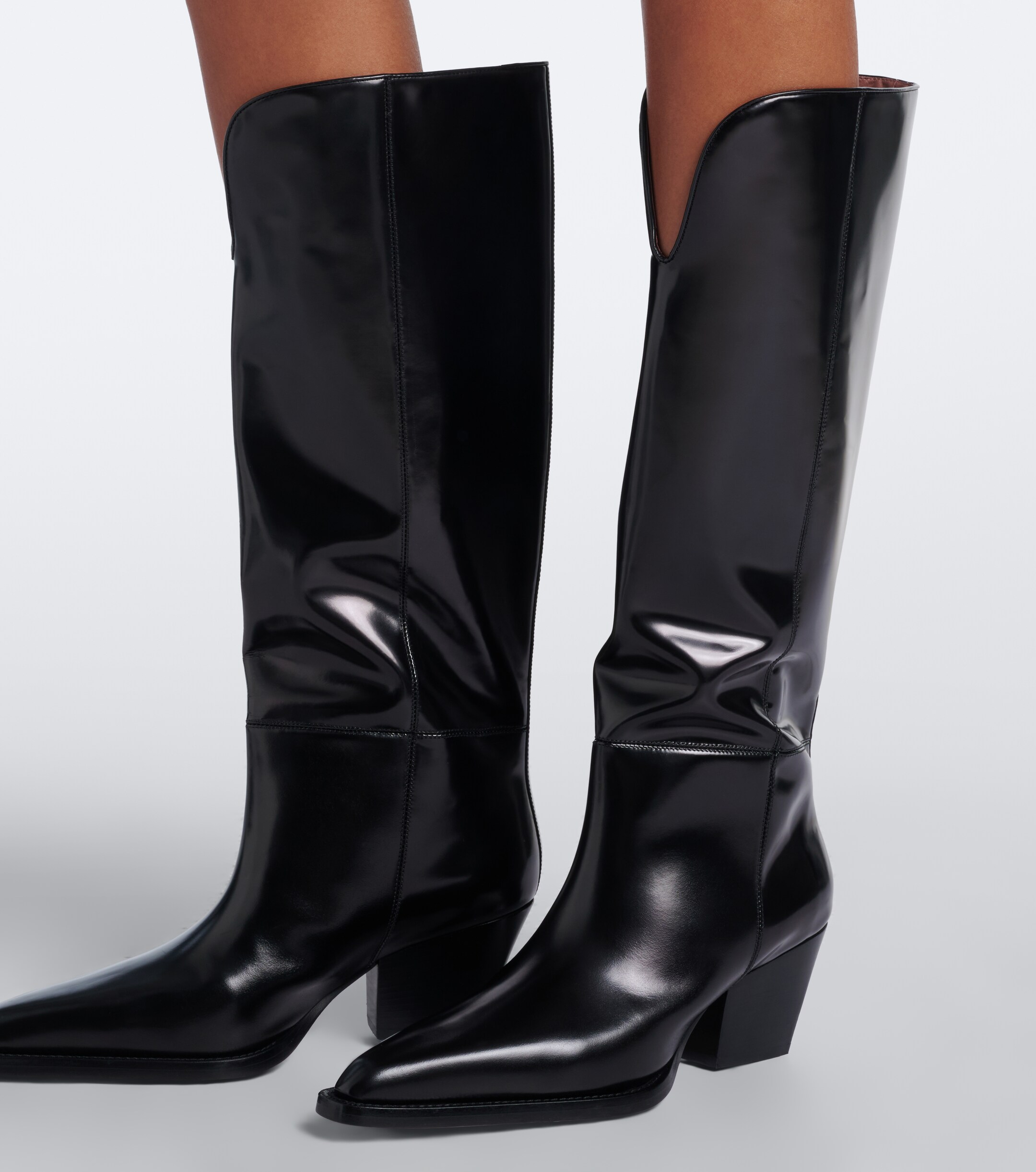 Paris Texas Paris Texas Jane leather knee-high boots