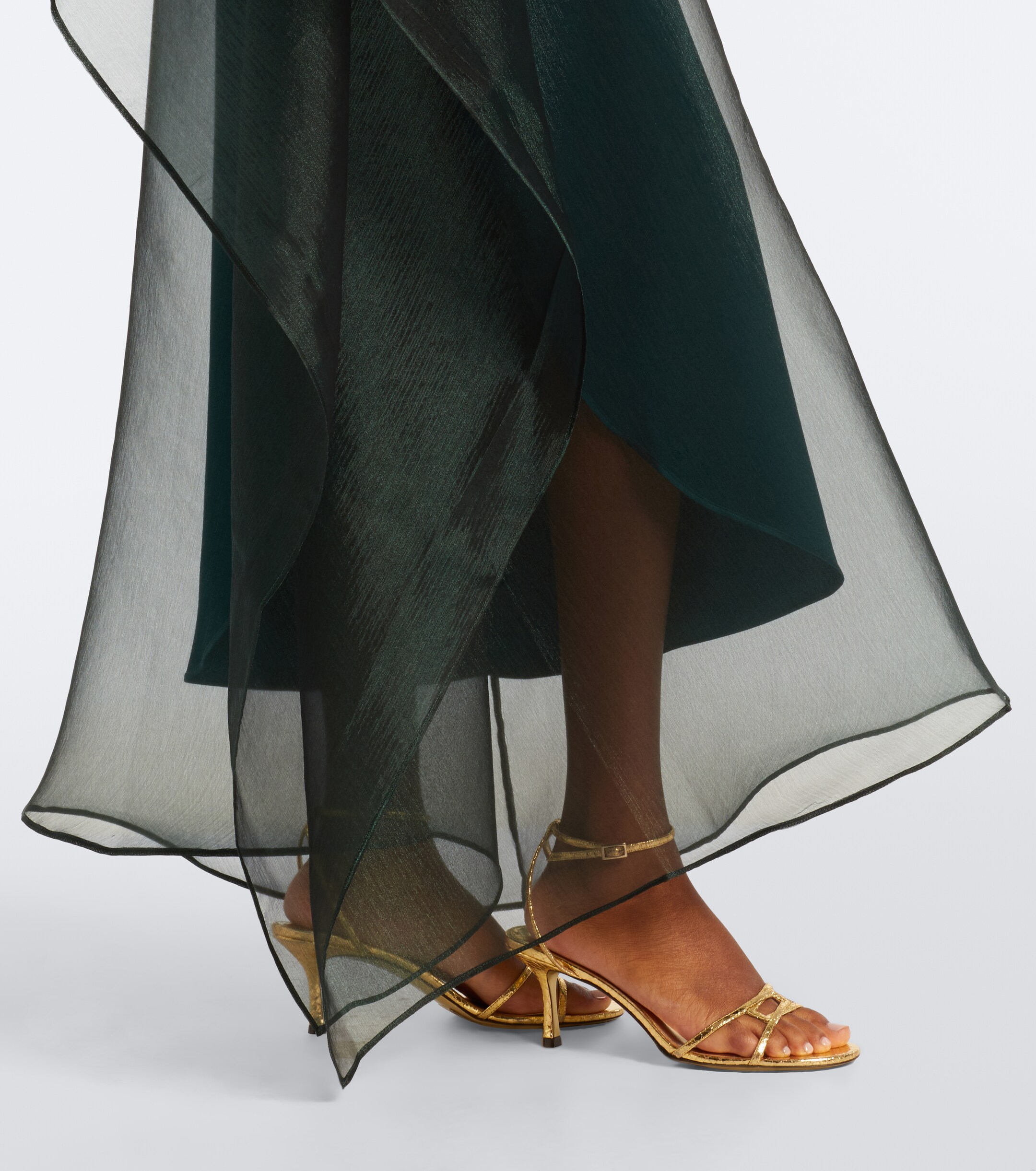 Taller Marmo Taller Marmo Betsy organza maxi dress