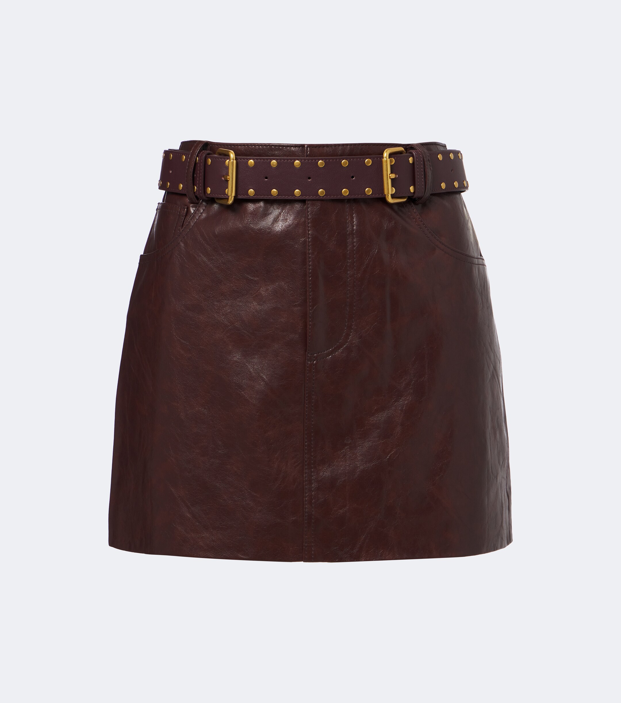 Xu Zhi Xu Zhi Belted miniskirt