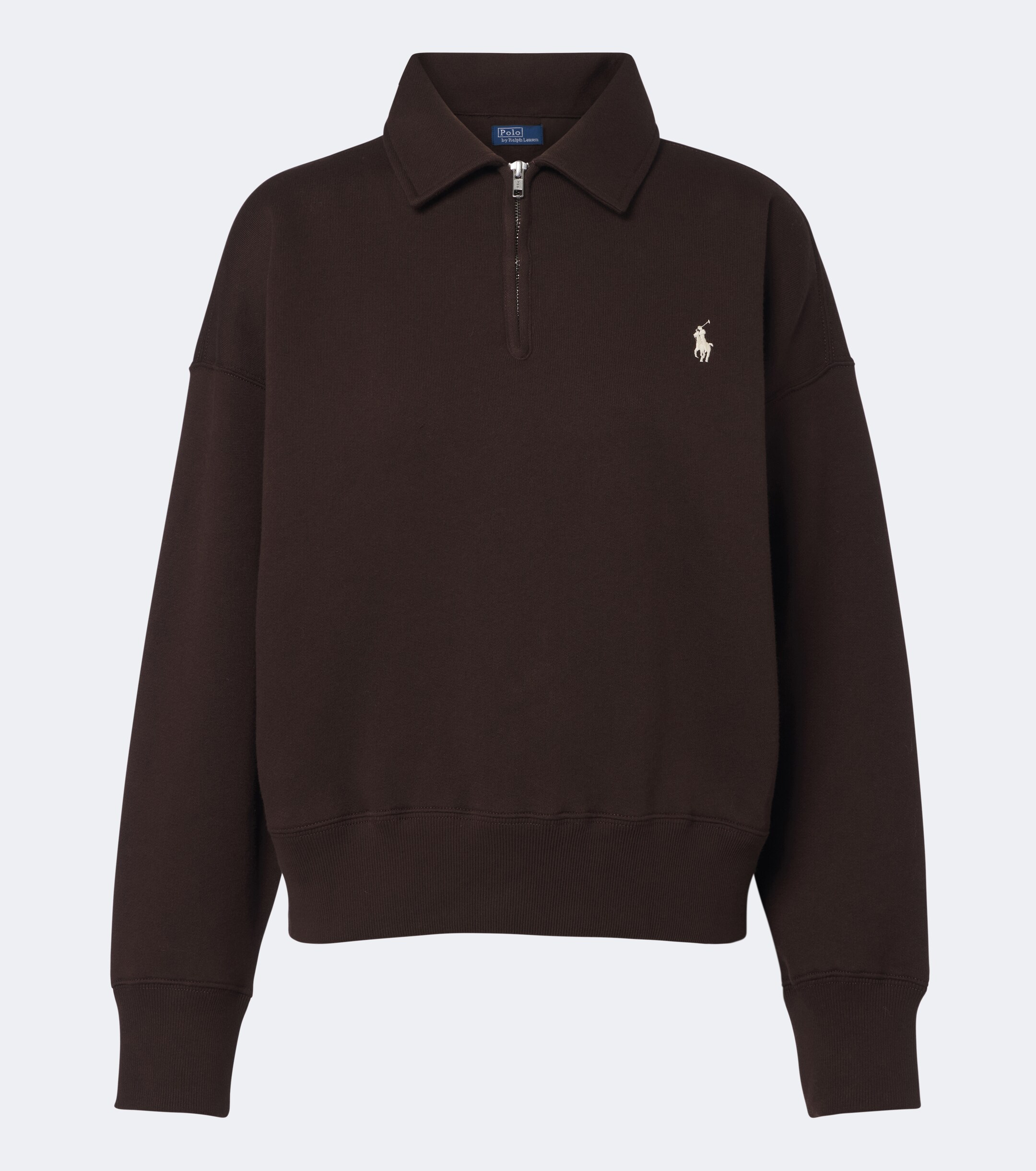 Polo Ralph Lauren Polo Ralph Lauren Cotton-blend jersey polo sweatshirt