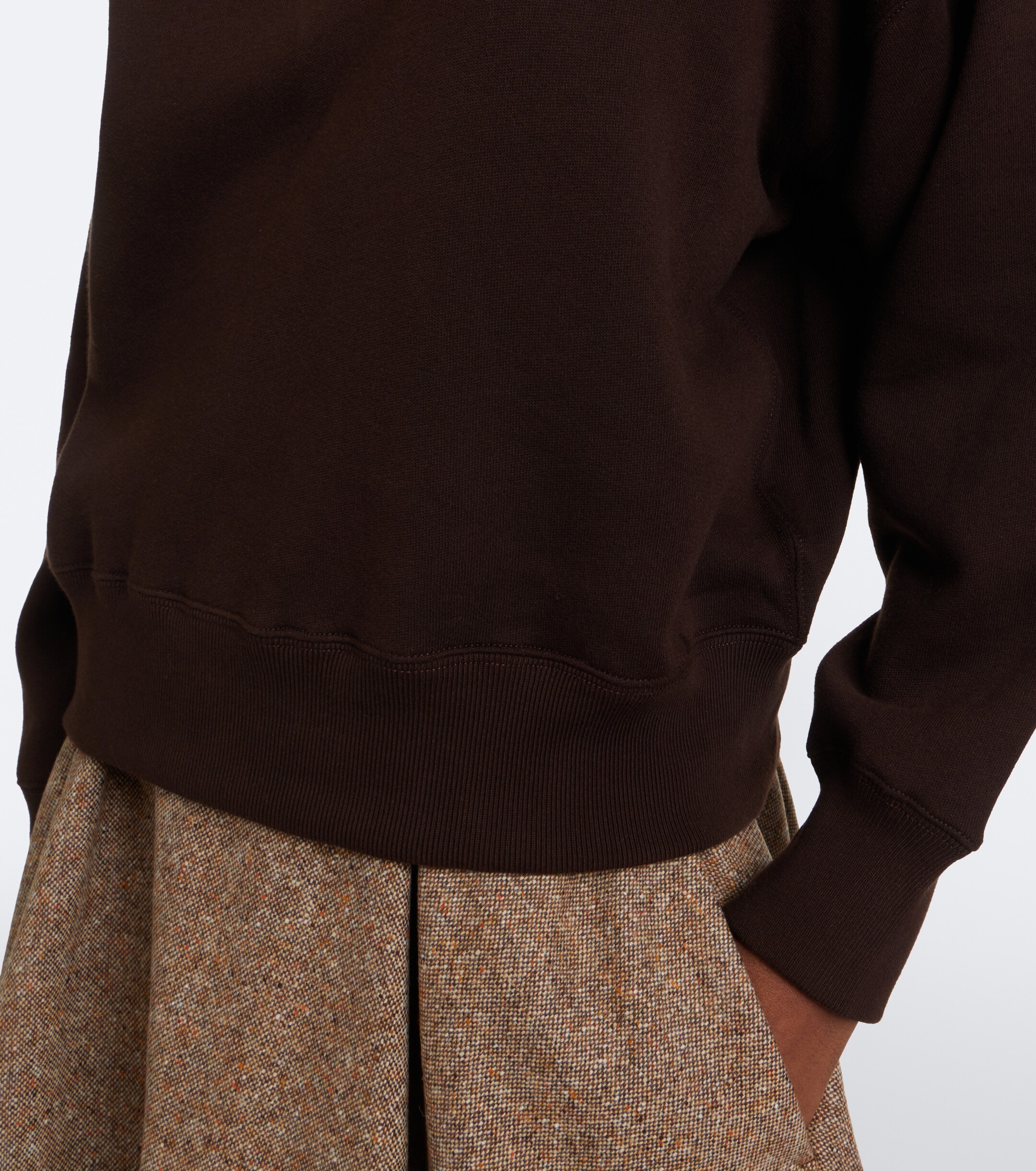 Polo Ralph Lauren Polo Ralph Lauren Cotton-blend jersey polo sweatshirt
