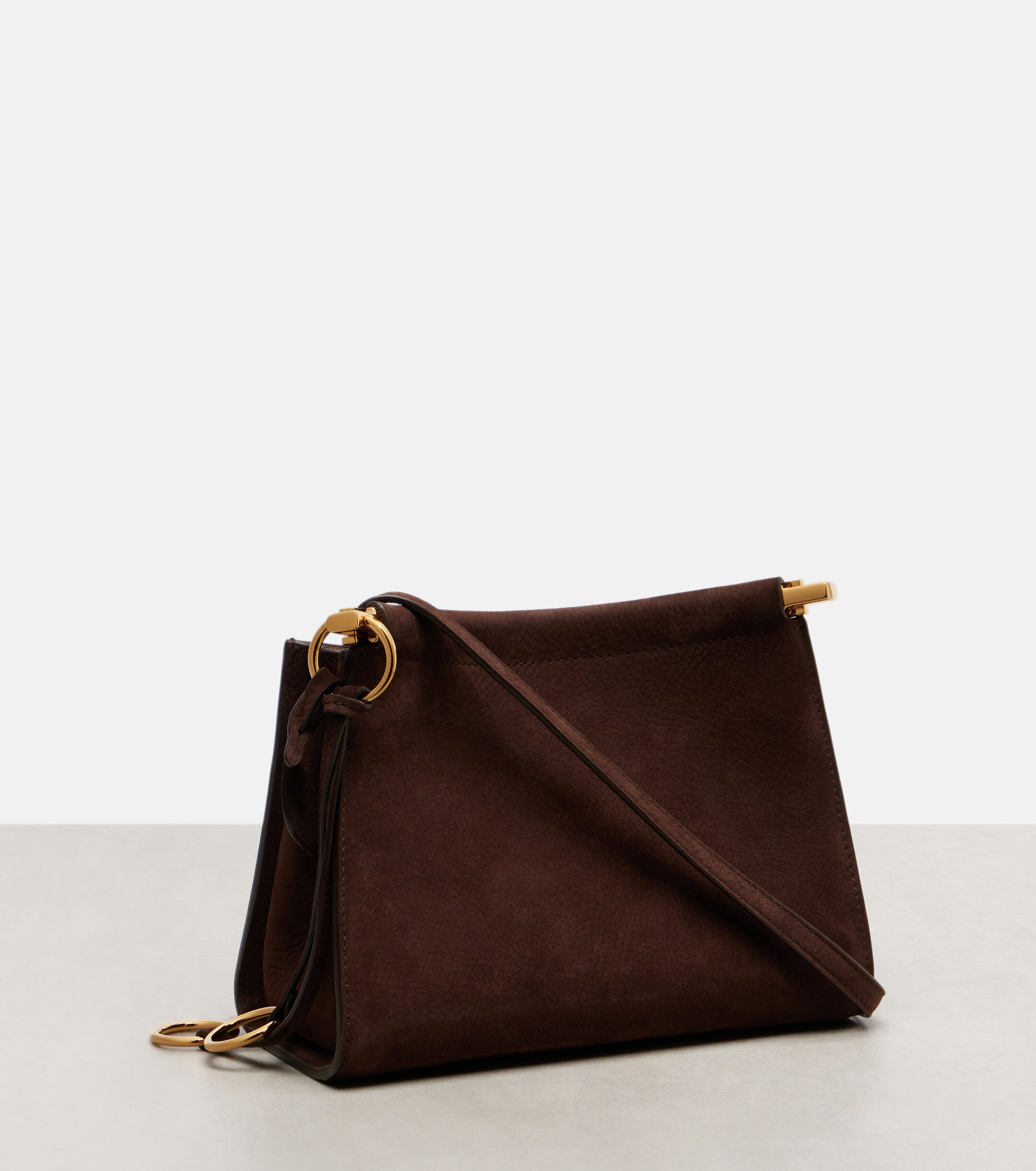 Alaïa Le Click Small suede shoulder bag
