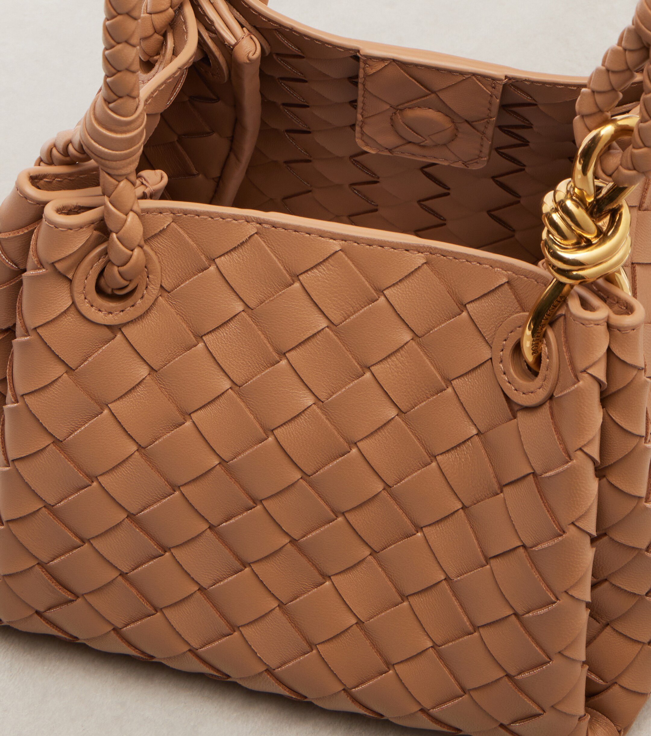 Bottega Veneta Parachute Small Intrecciato leather tote bag