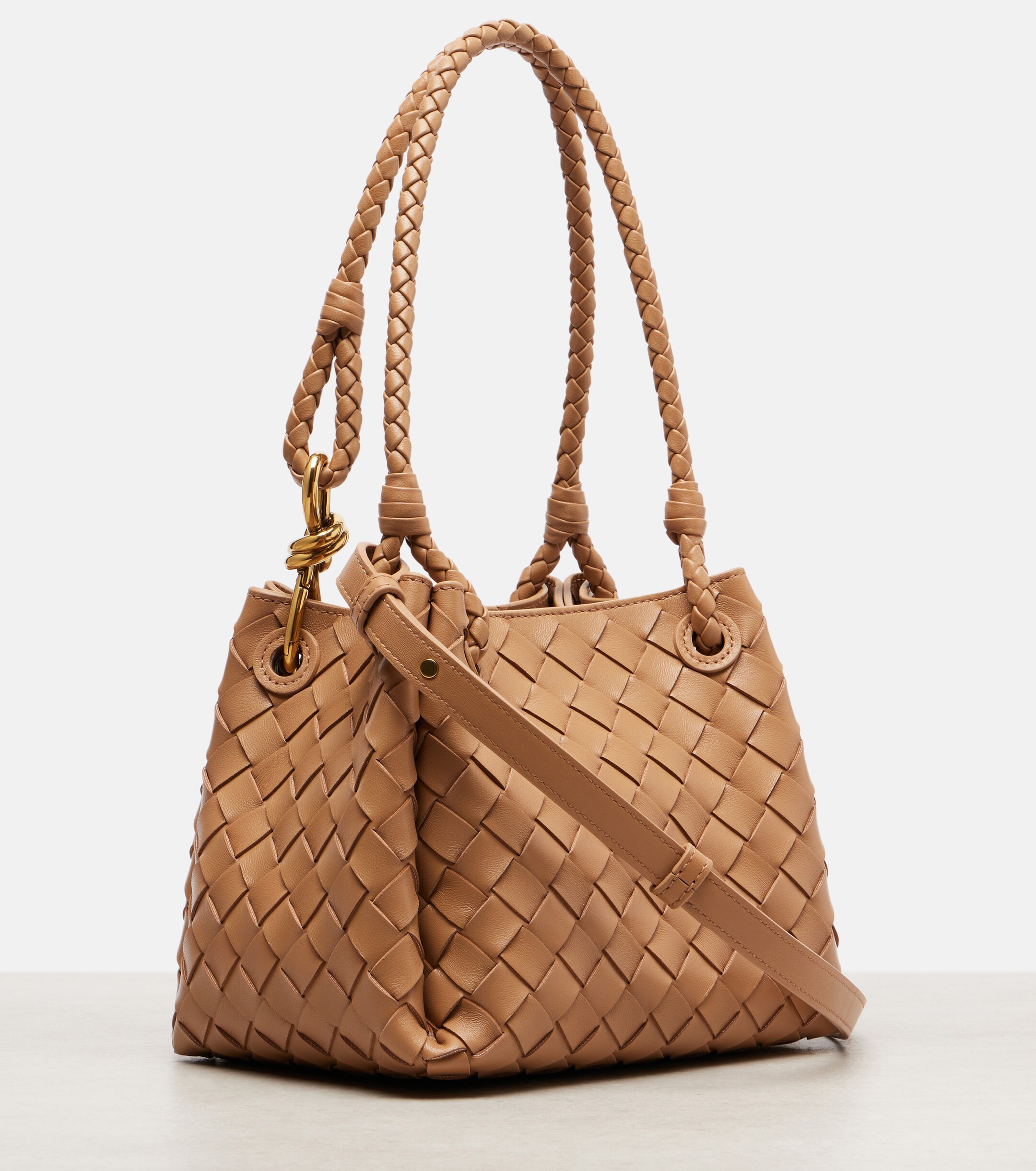 Bottega Veneta Parachute Small Intrecciato leather tote bag