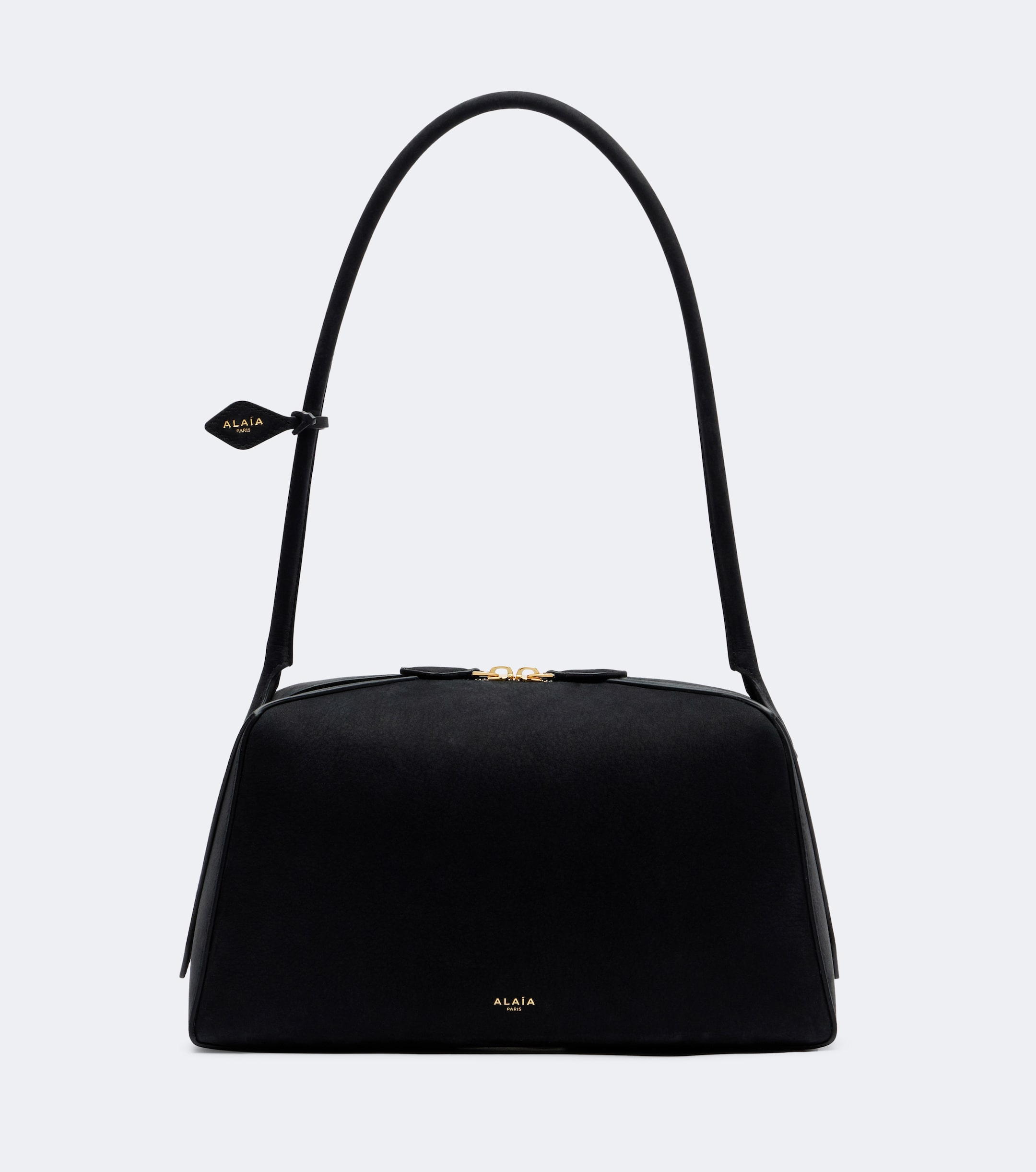 Alaïa Le Bouledogue Medium suede shoulder bag