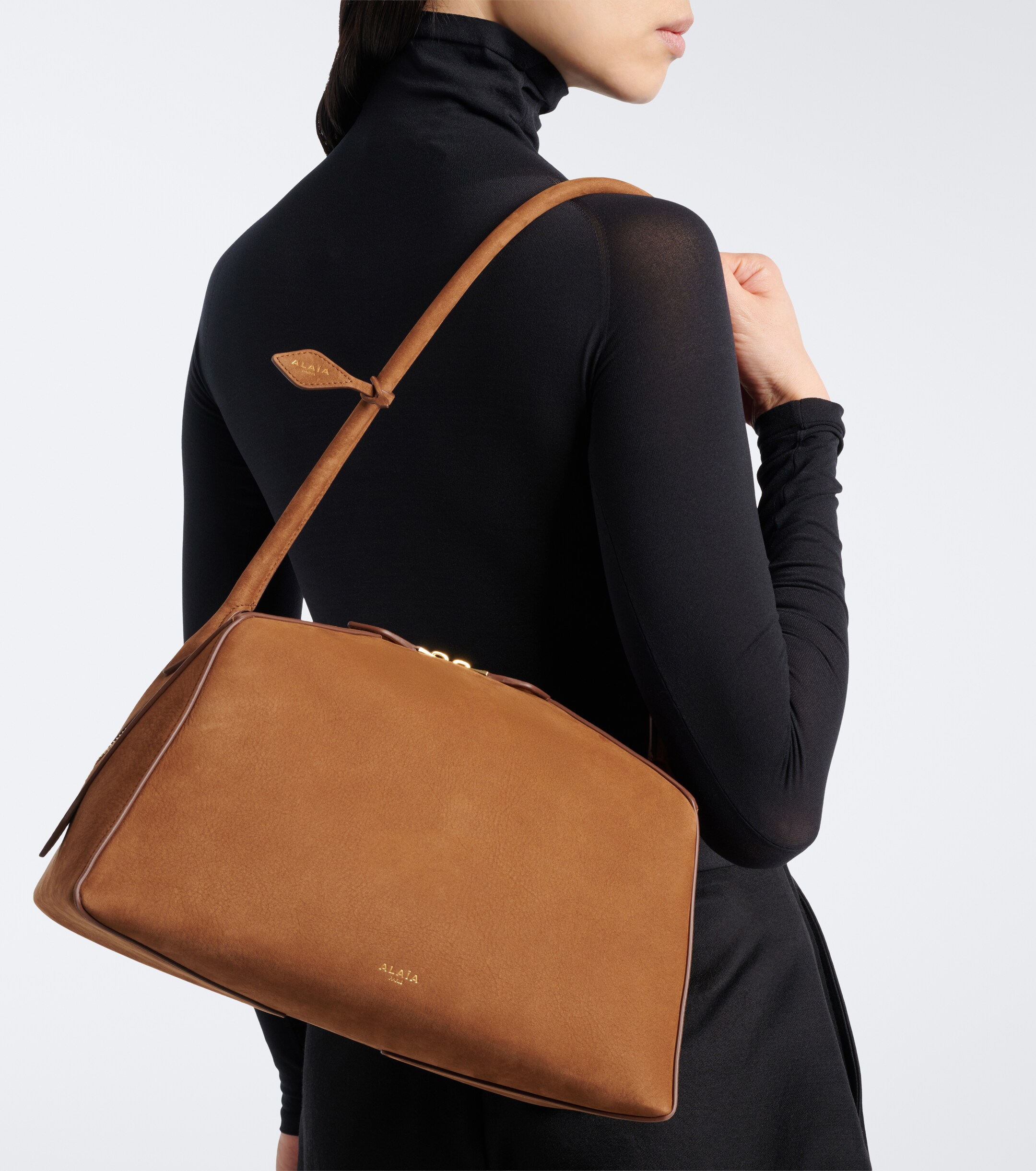 Alaïa Le Bouledogue leather shoulder bag