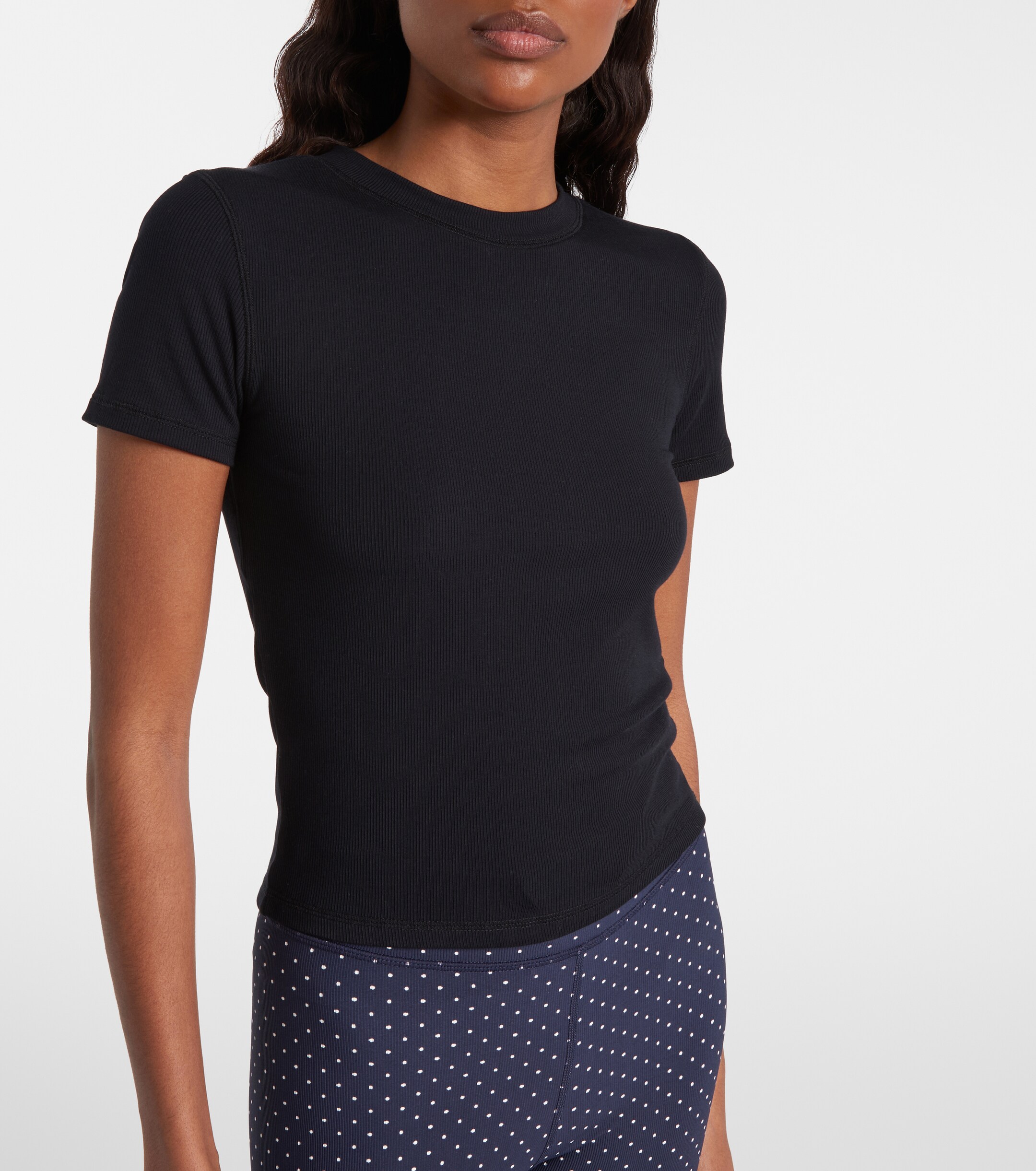 The Upside The Upside Shelter ribbed-knit T-shirt